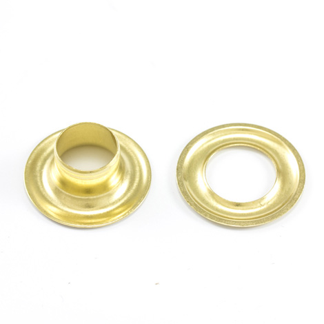 Lord and Hodge Inc. #4 Brass Handi-Grommet Kits 12 Count