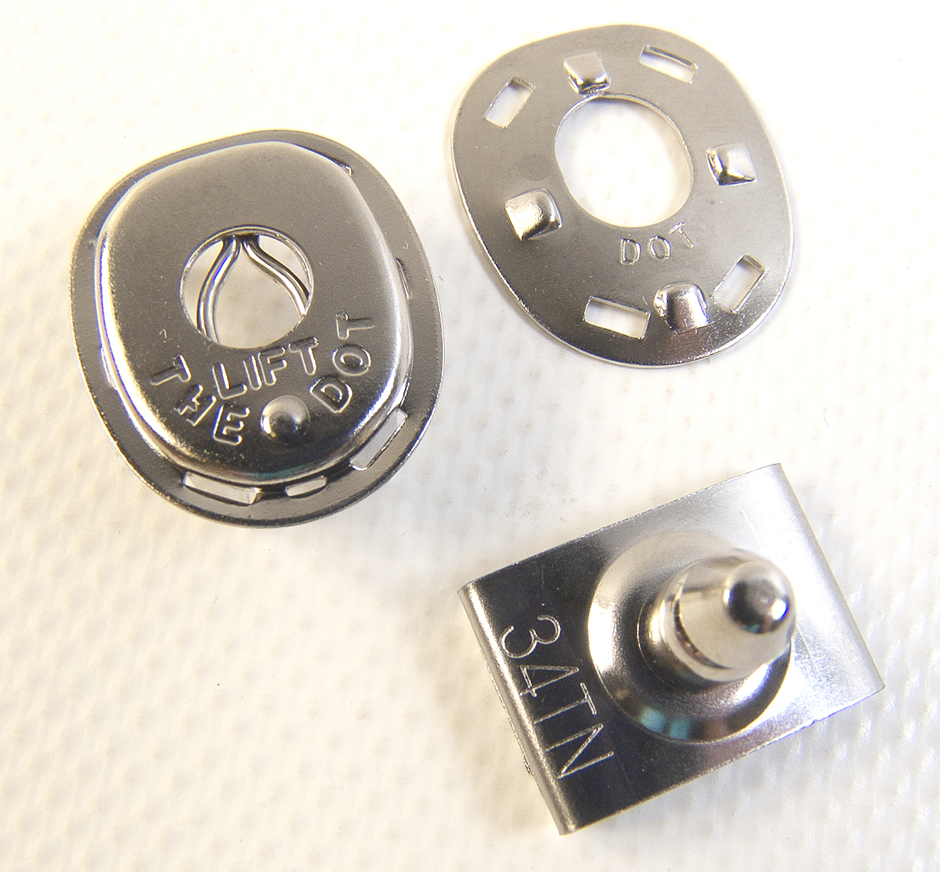 Lift-the-Dot Fasteners Stainless Steel Windshield Clips 3//4/" 40 pieces
