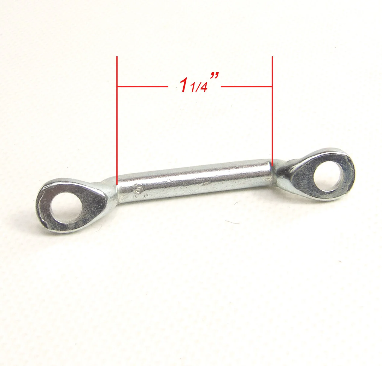 FOOTMAN LOOPS NICKEL PLATED STEEL 4 PIECE SET — Northwest Tarp & Canvas