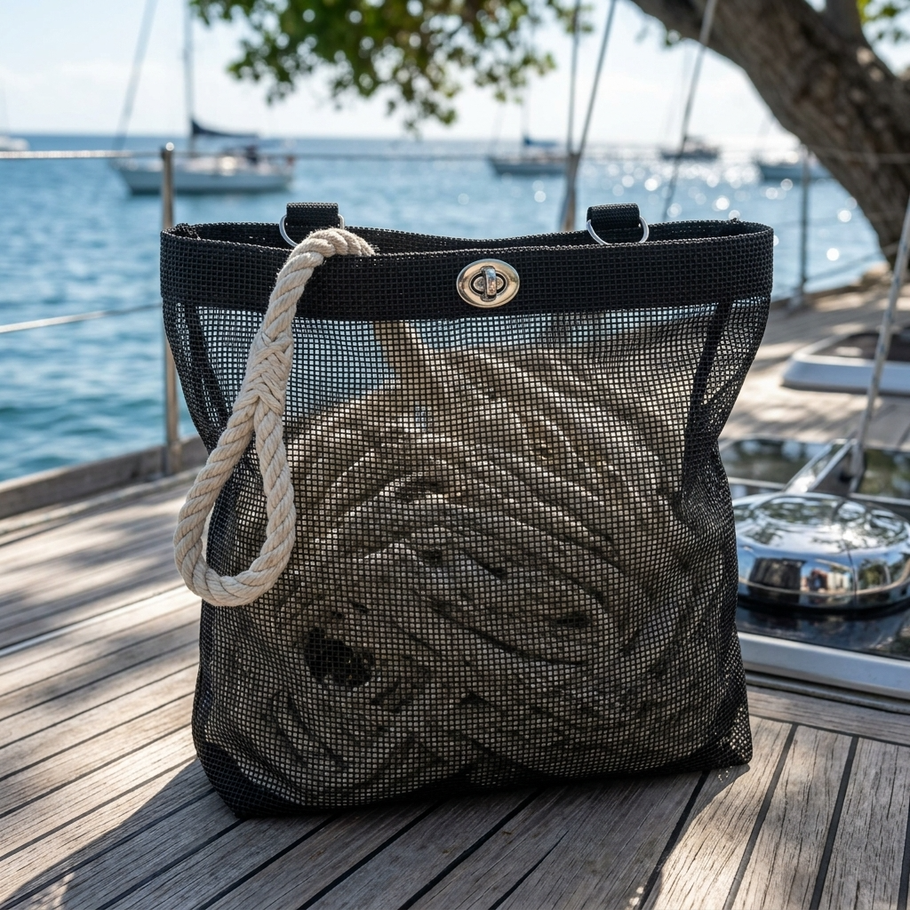 Small Black Rope Bag 10X10X3 1.png