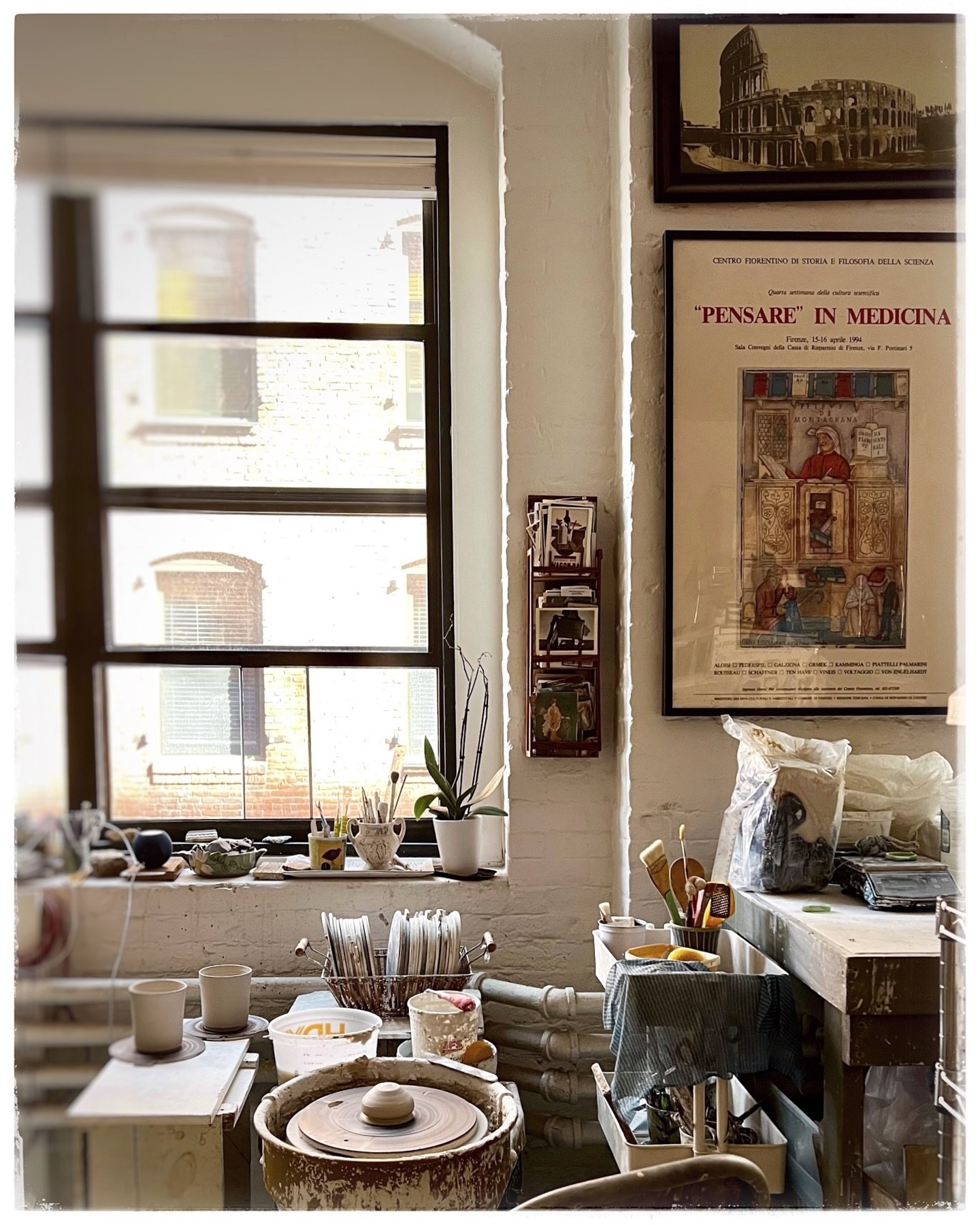 I&rsquo;ve lost my posting mojo again!

Here are some peeks into the last week or so&mdash;the studio is hectic as we get ready for open studios (October 19&amp;20), and we snuck away to Cape Cod for a few nights to advance celebrate both L and M&rsq