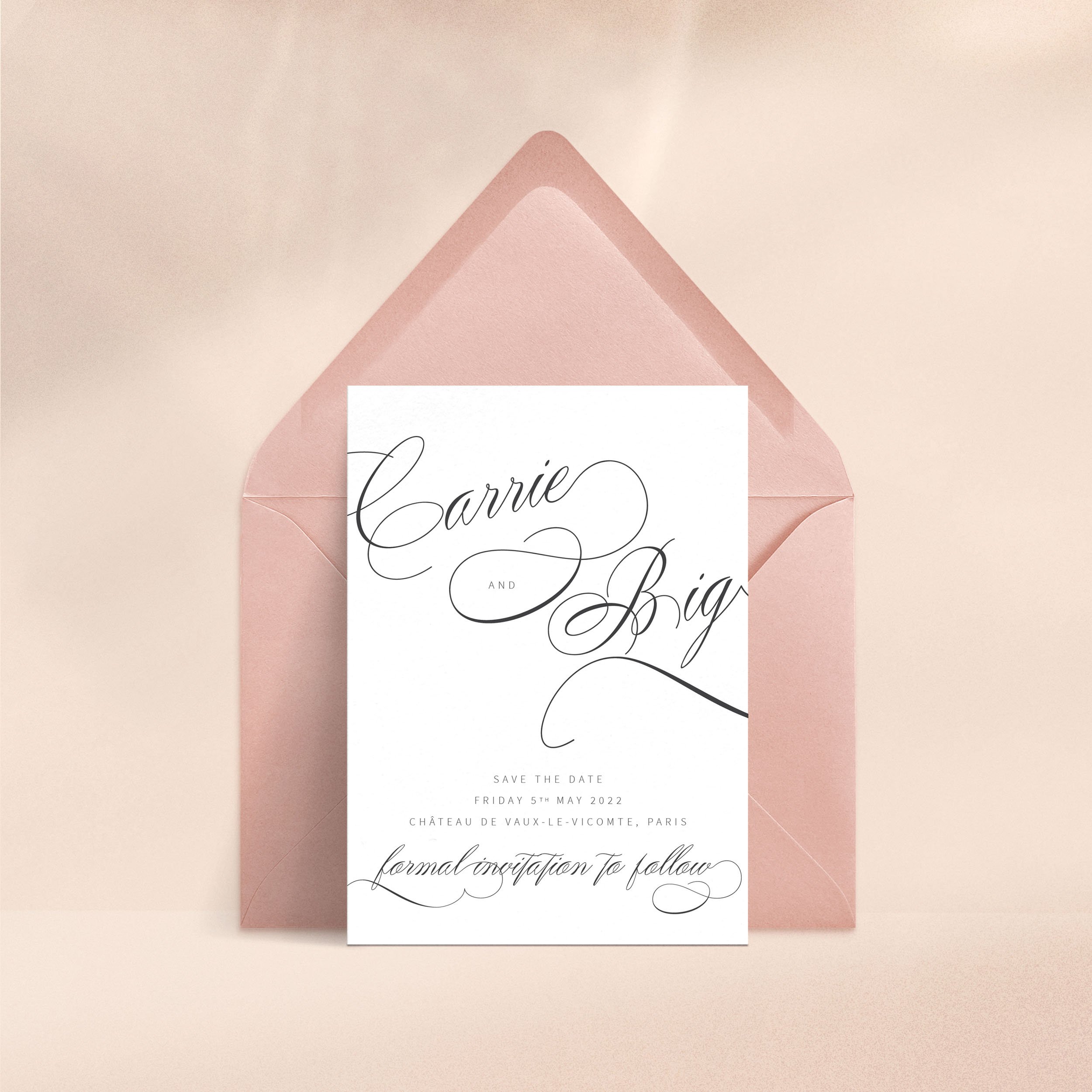 Opulence - Save the Date   Minimal  