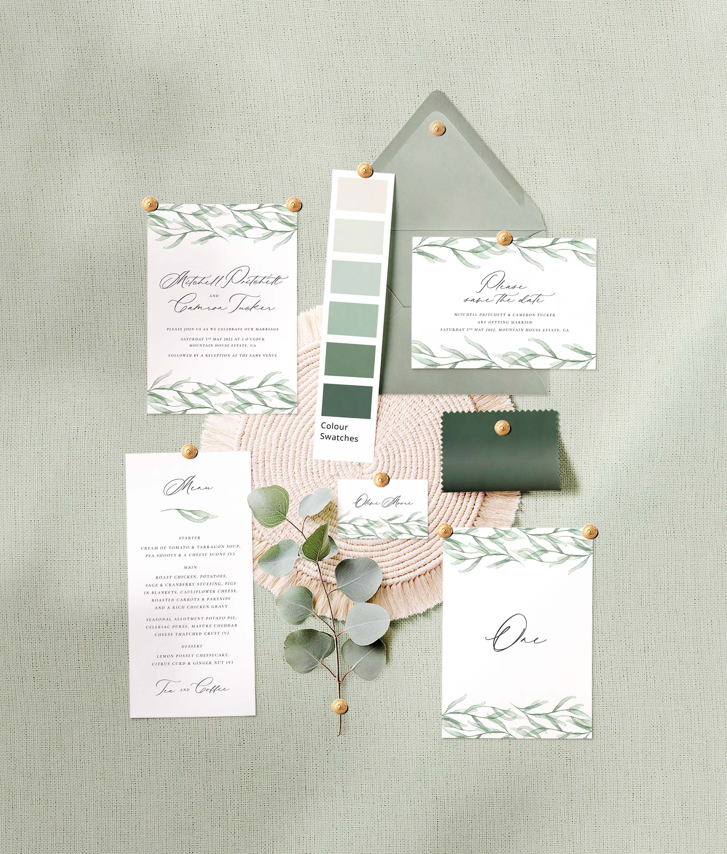 Verona   Botanical, Minimal  