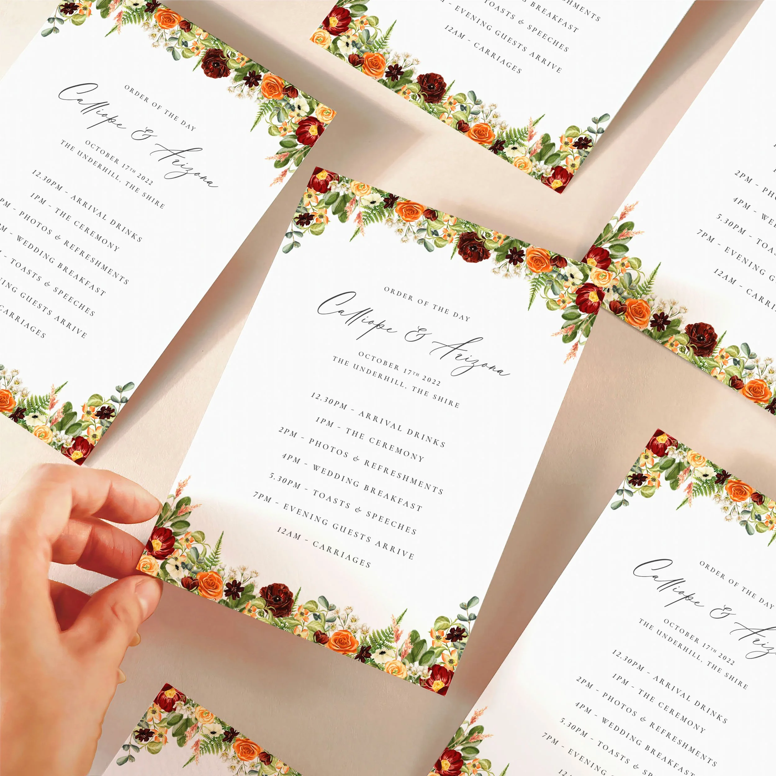 New England   Autumn, Floral  