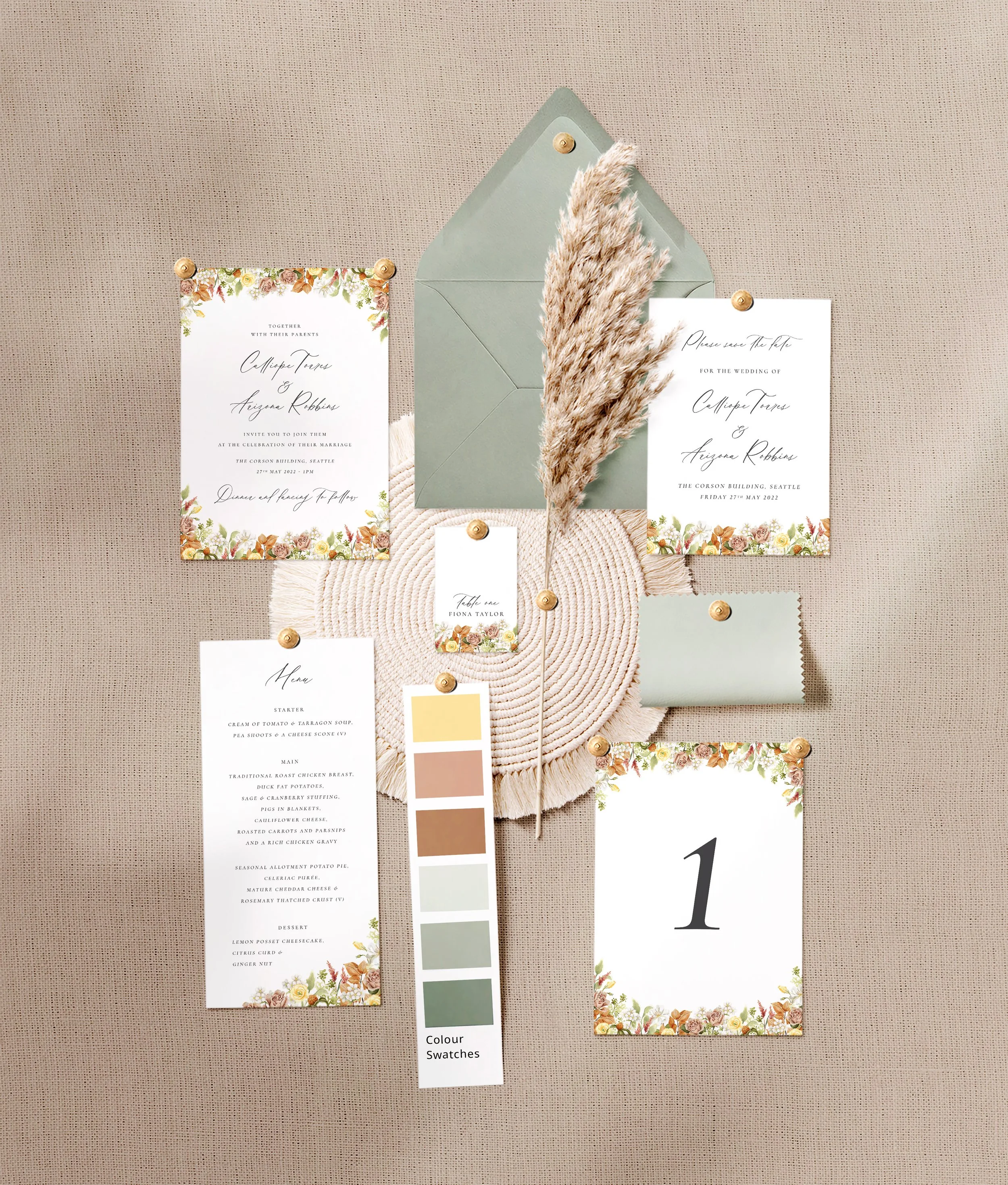 October   Autumn, Floral  