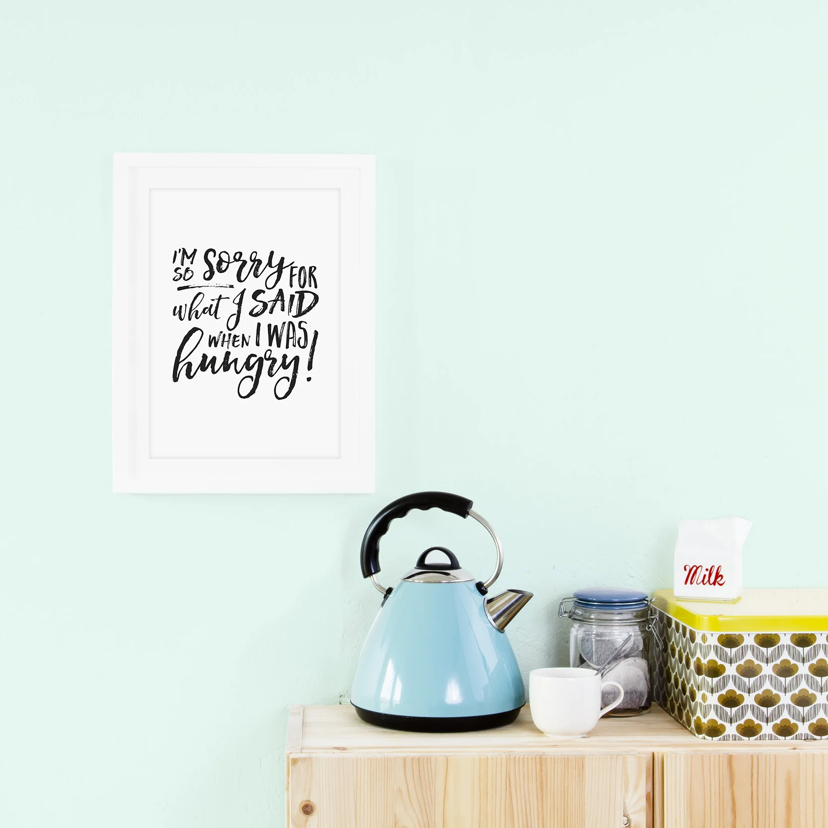 Hangry Kitchen Print, Prints for the Home, Prints For the Kitchen.jpg