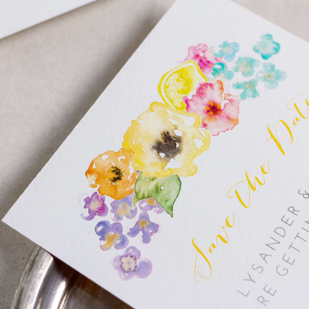 Summery-Wedding-Stationery-Luxury-Unique-Hand-Painted-Floral-Bright-Yellow-Wedding-Save-The-Date-Details-Rising-Sun-Pingle-Pie.jpg