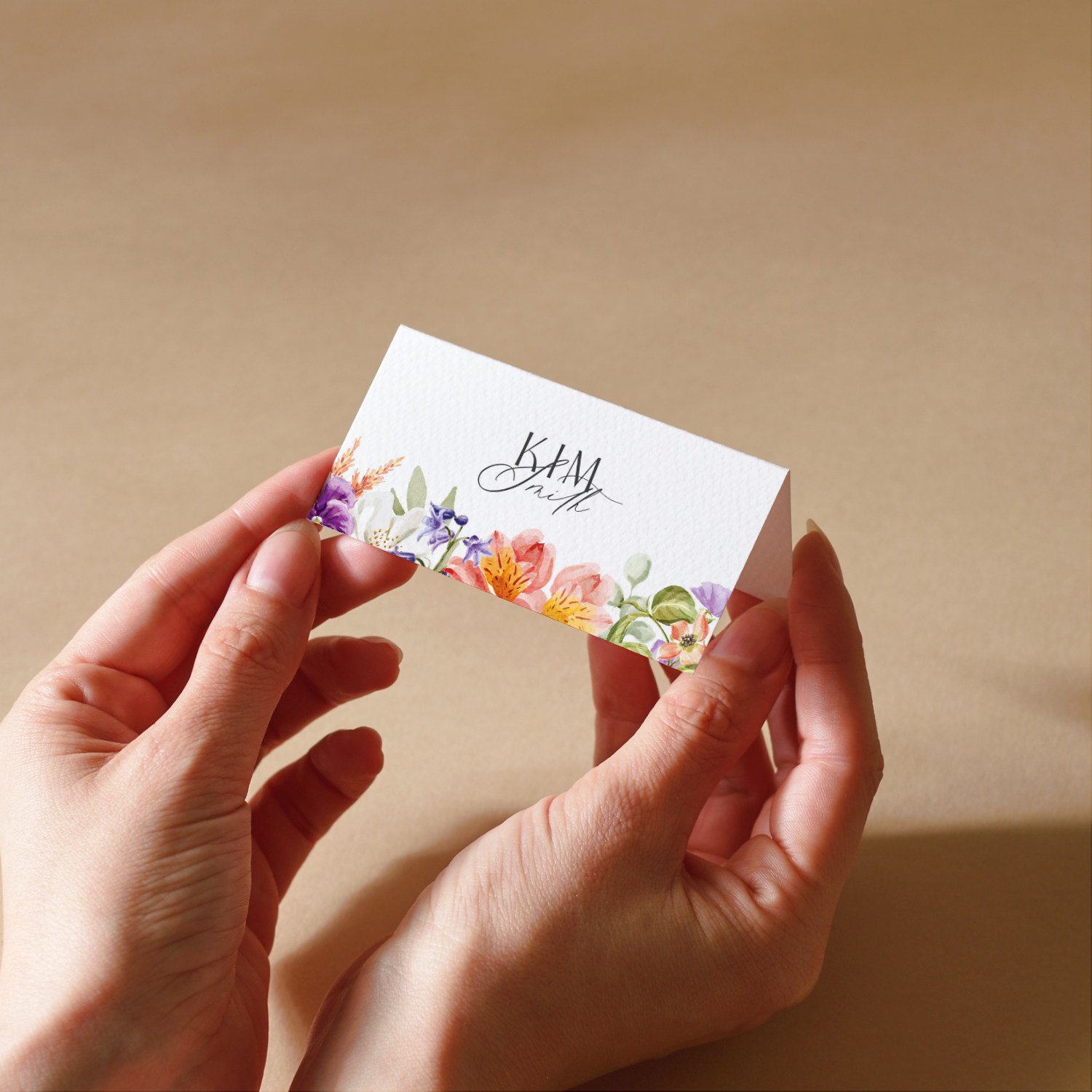 Soft Watercolour Florals Place Card 1.jpg