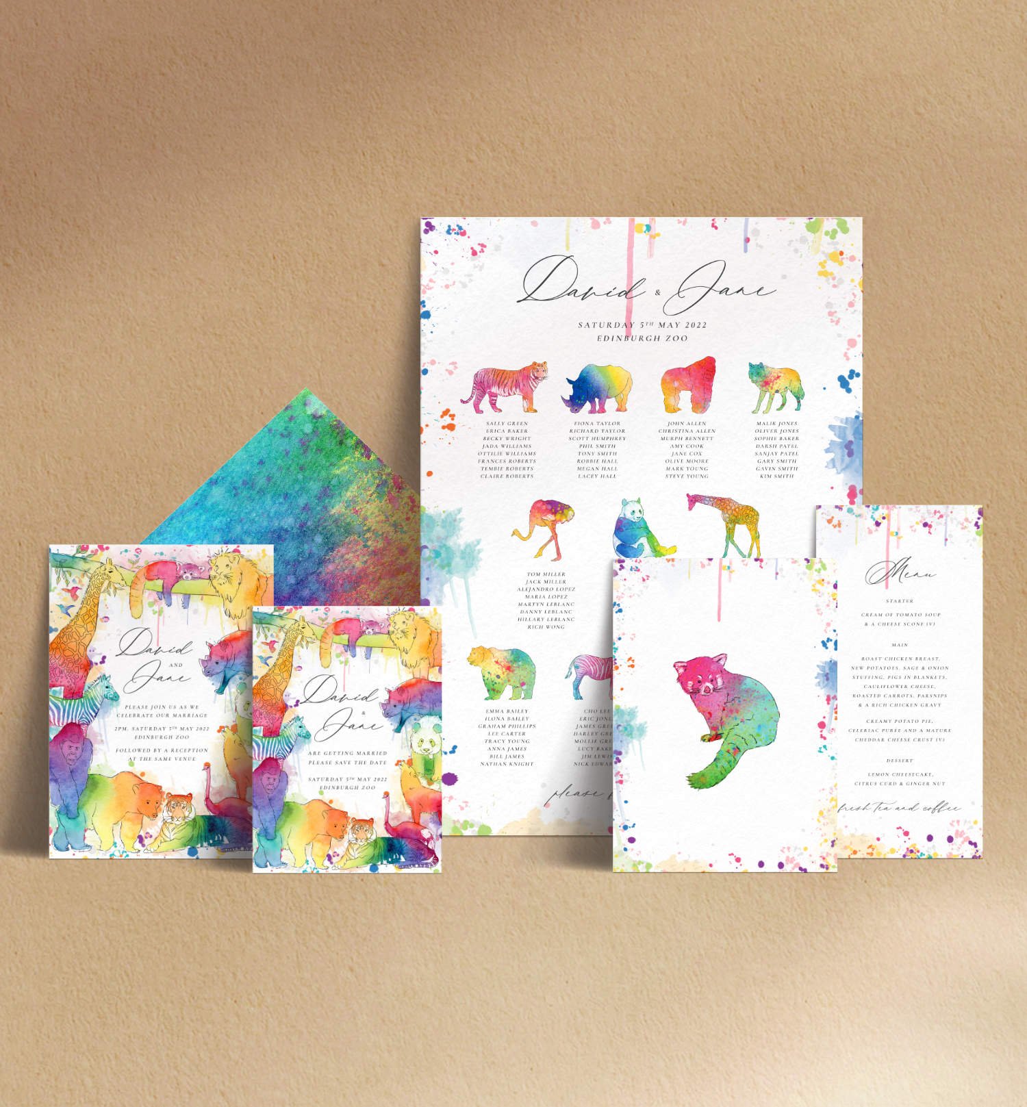 Watercolour Rainbow Zoo Animals Mega Bundle.jpg