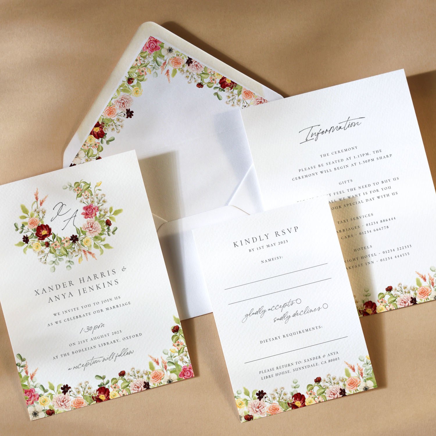 Whimsical Floral Wreath Crest Invitation 4.jpg