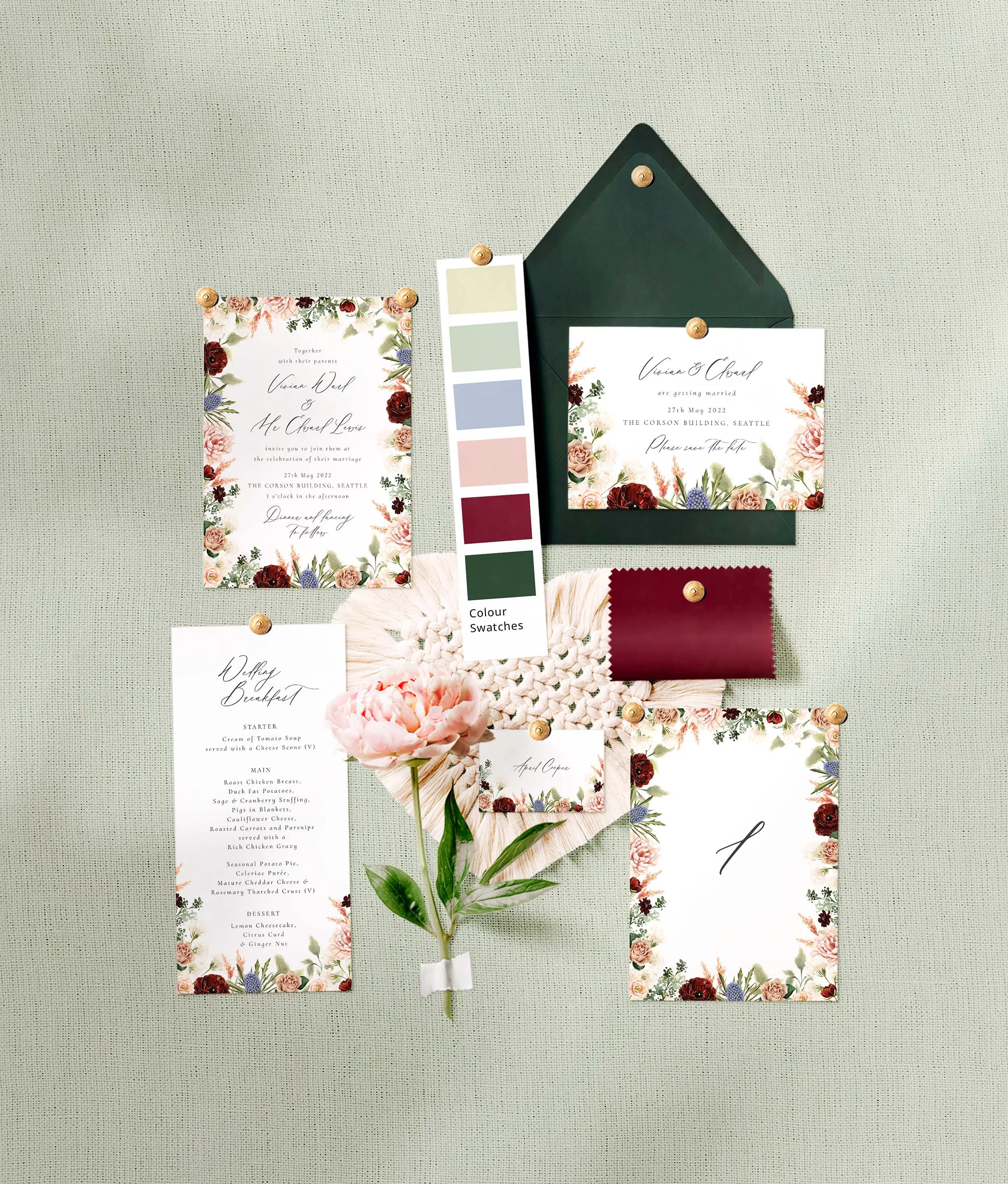 Valentine   Floral, Winter  