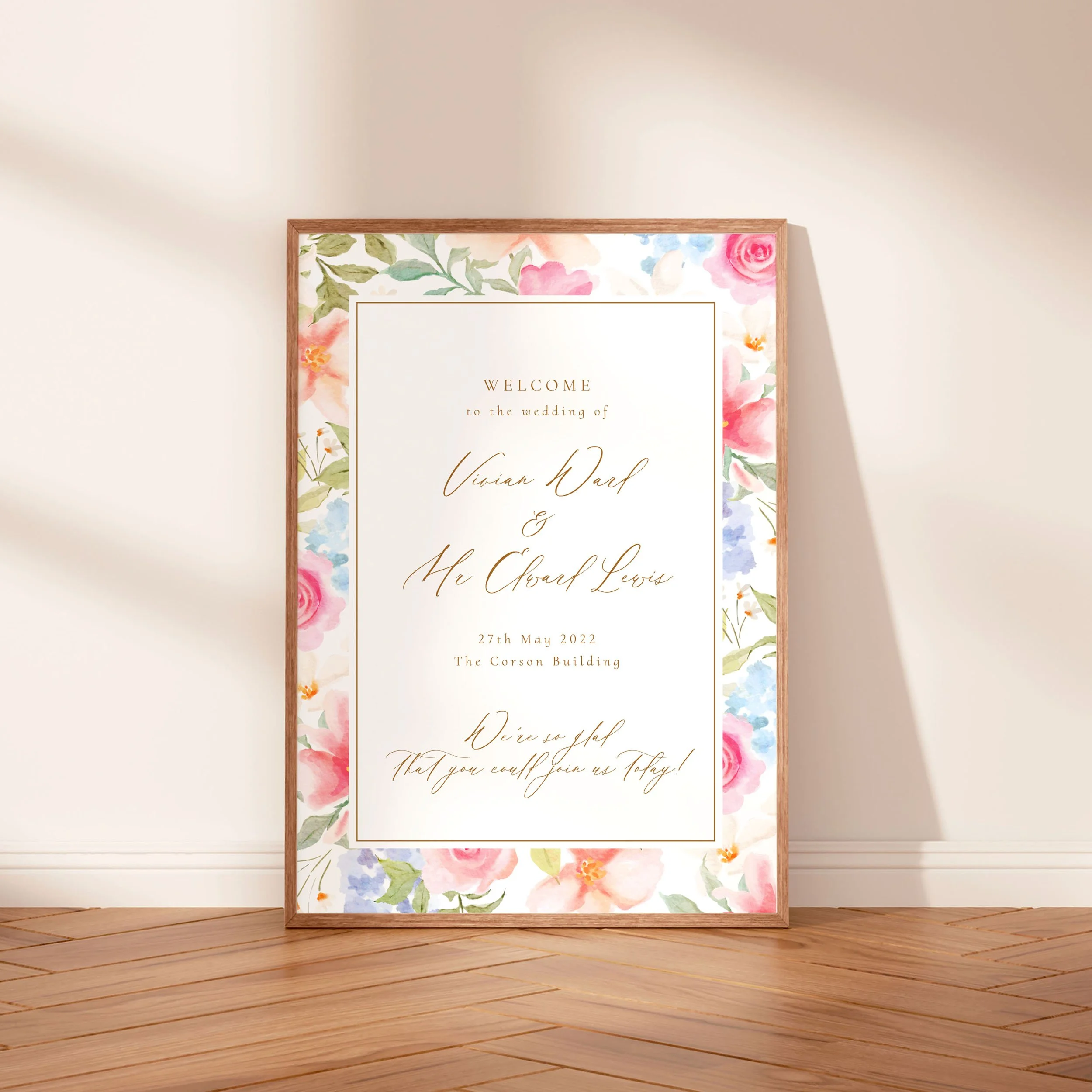 Dreamy Champagne   Floral  