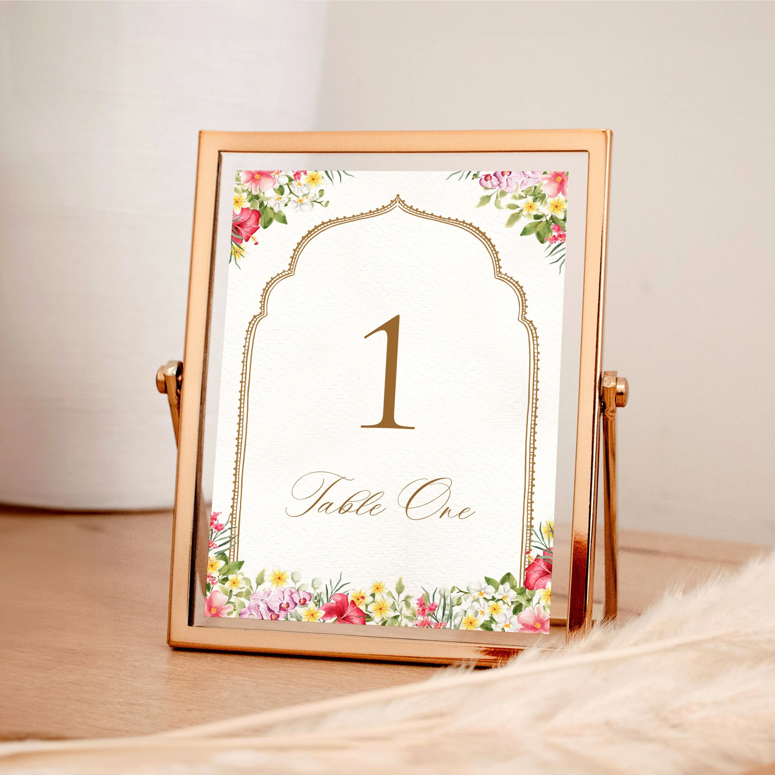 Palatial Paradise   Floral, Indian  