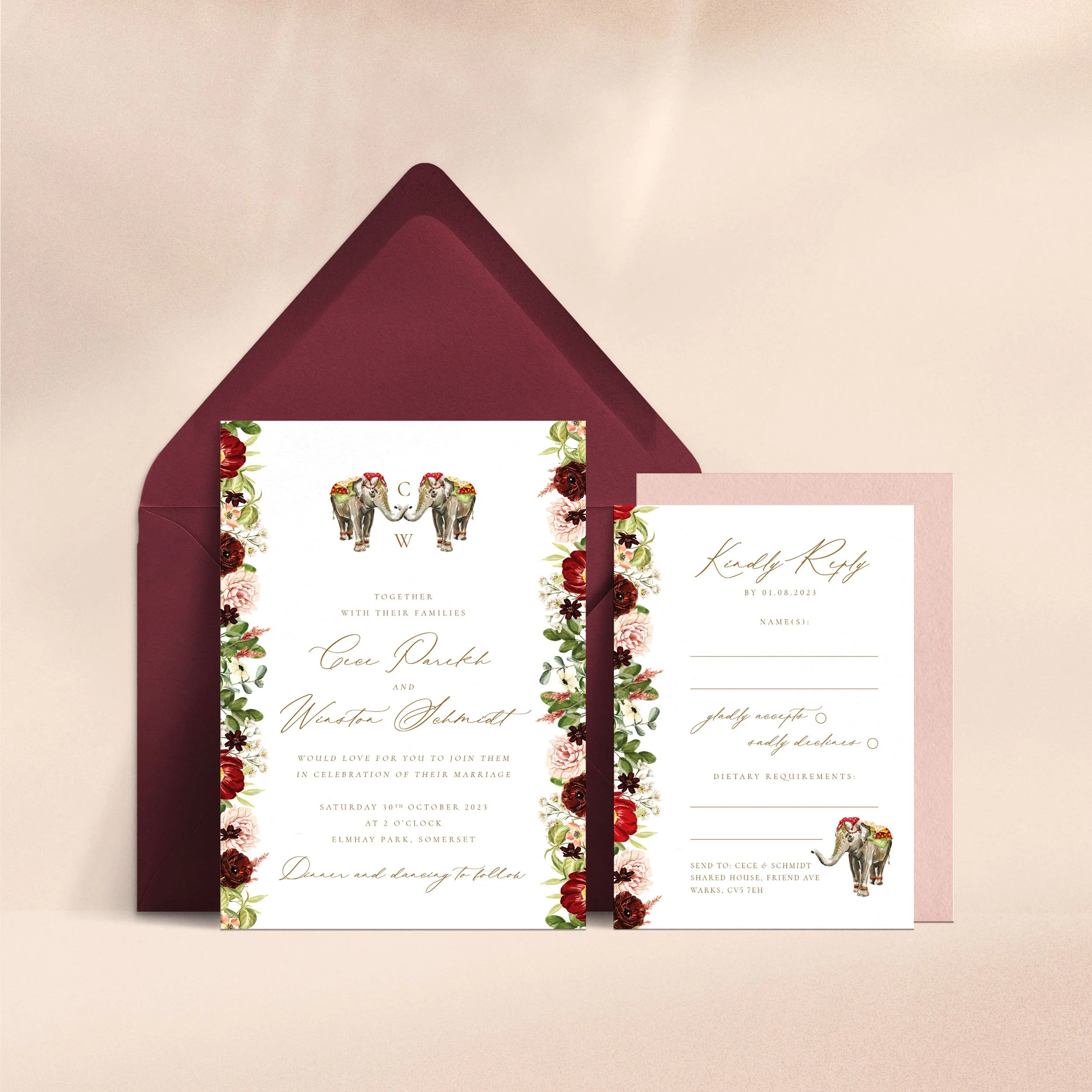 Majestic Elephant   Indian  