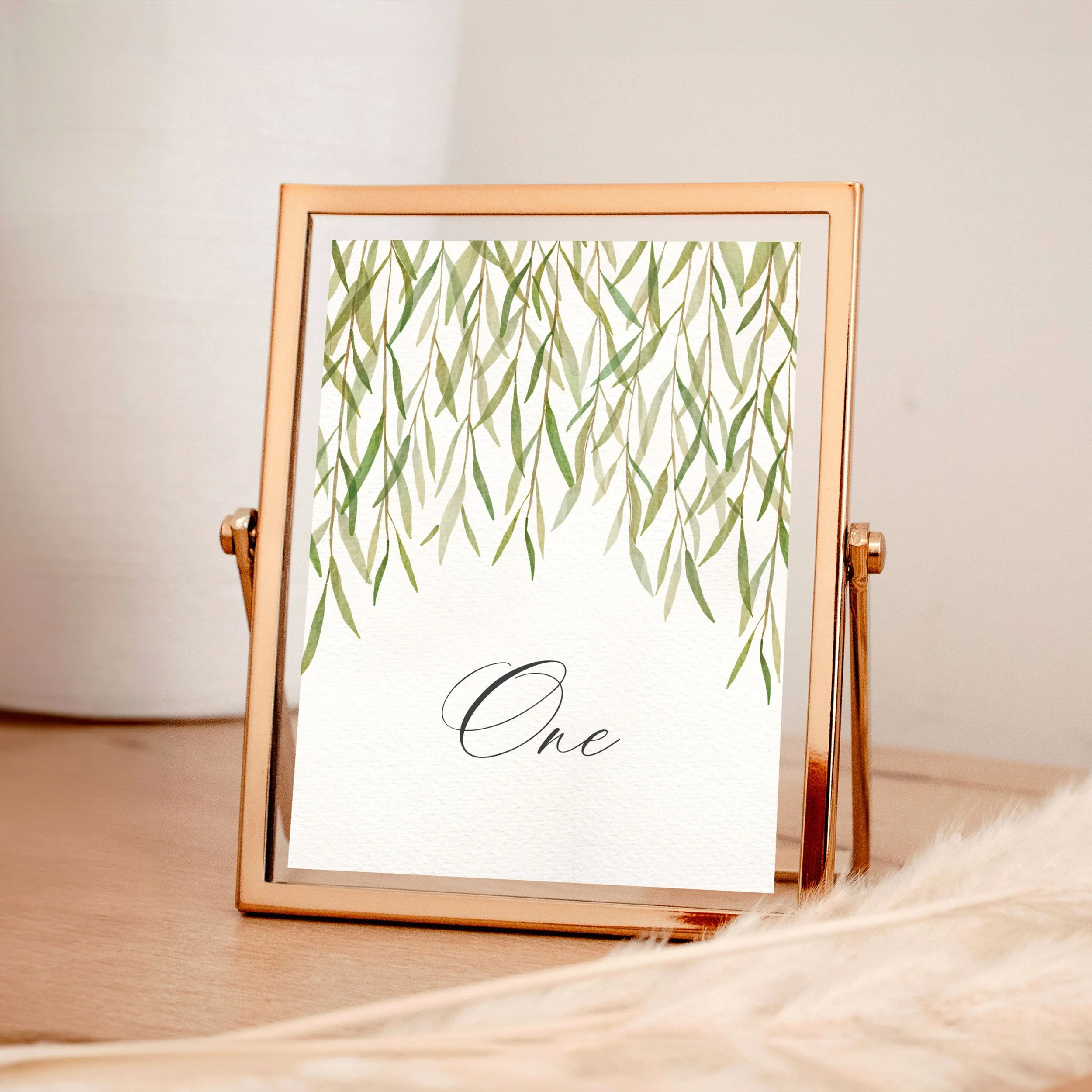 Under the Willow   Botanical, Minimal  