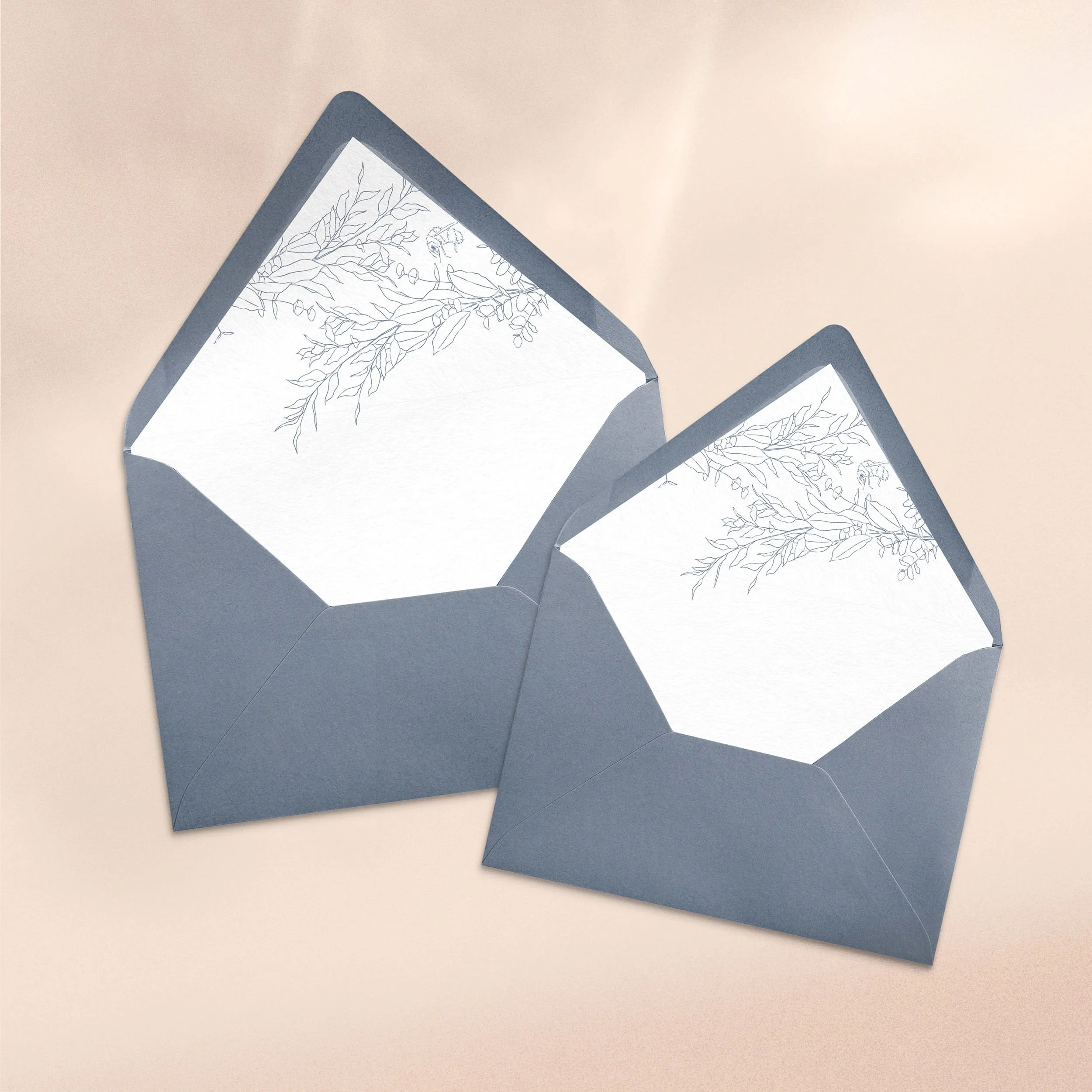 Botanical Bee Envelope Liner.jpg