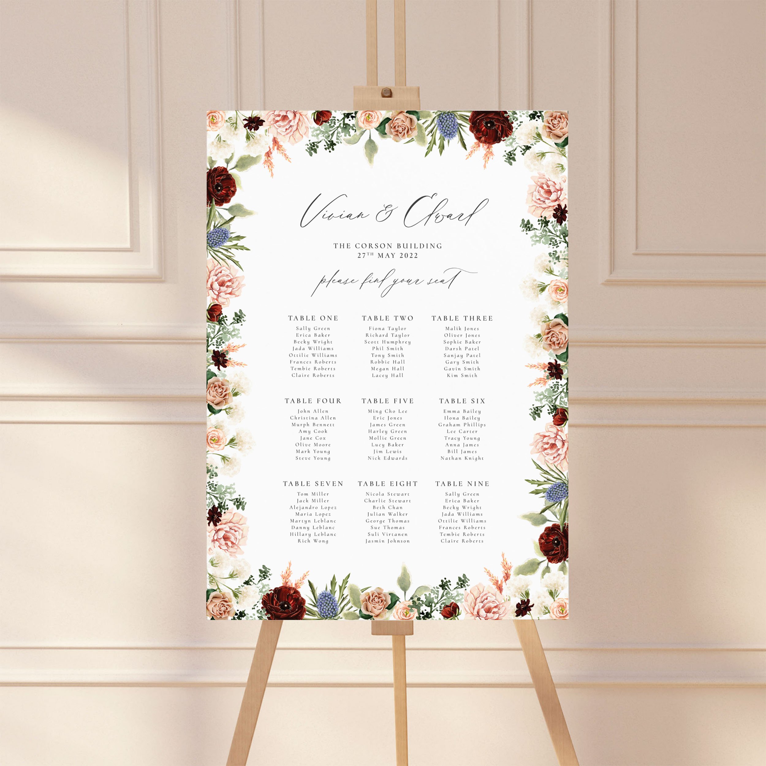 Valentine   Floral, Winter  