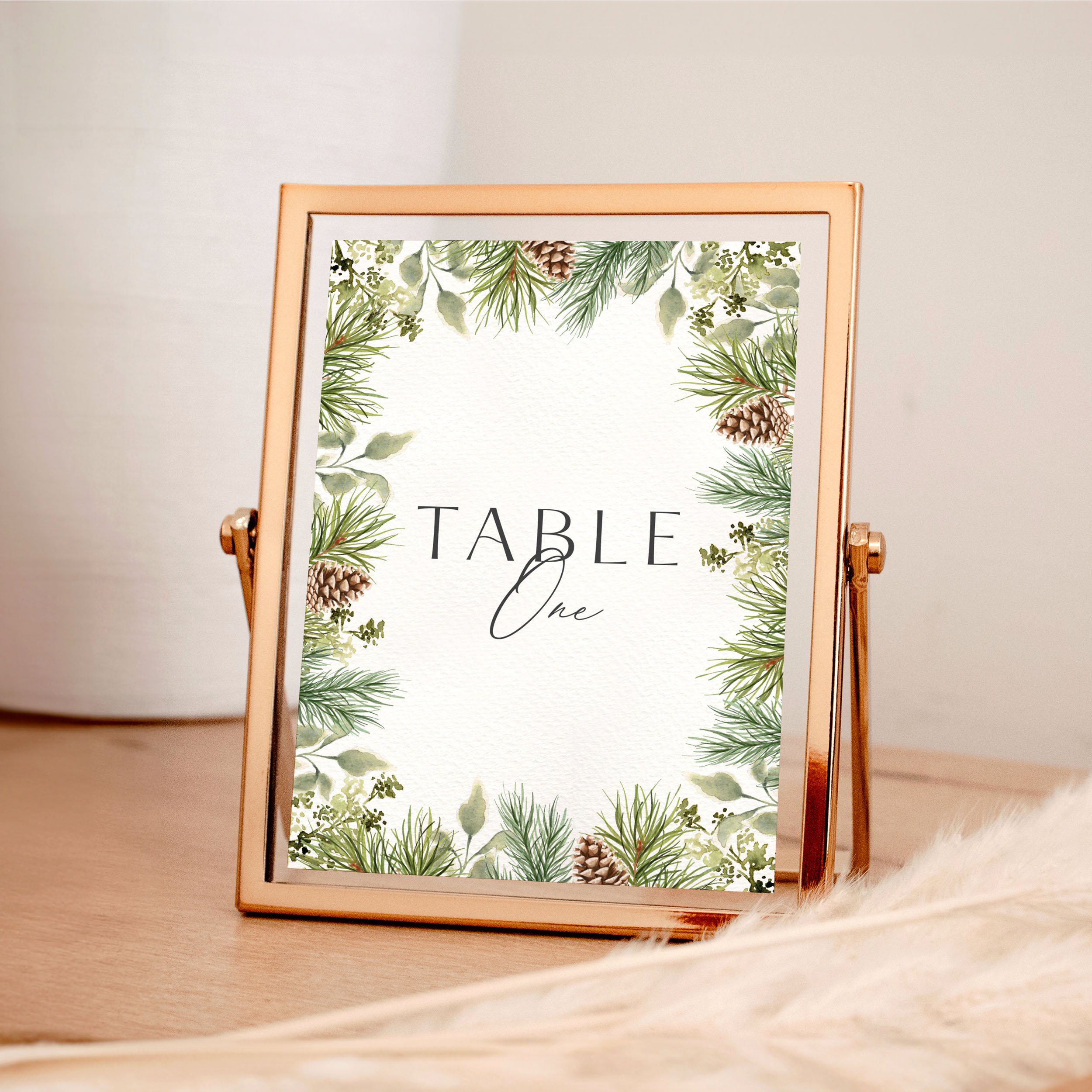 Pine   Botanical, Winter  