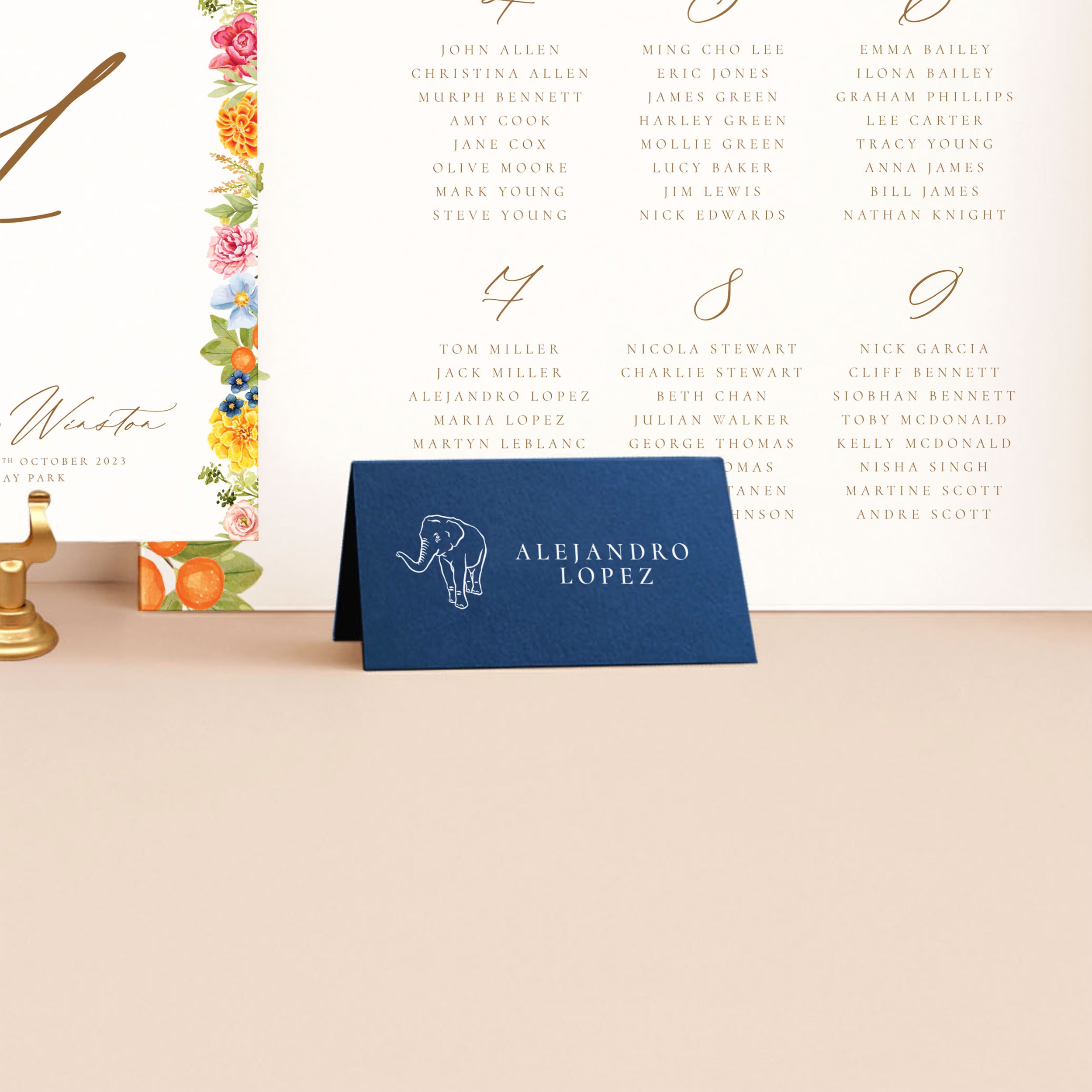 Vivid Elephant   Animals, Floral, Indian  