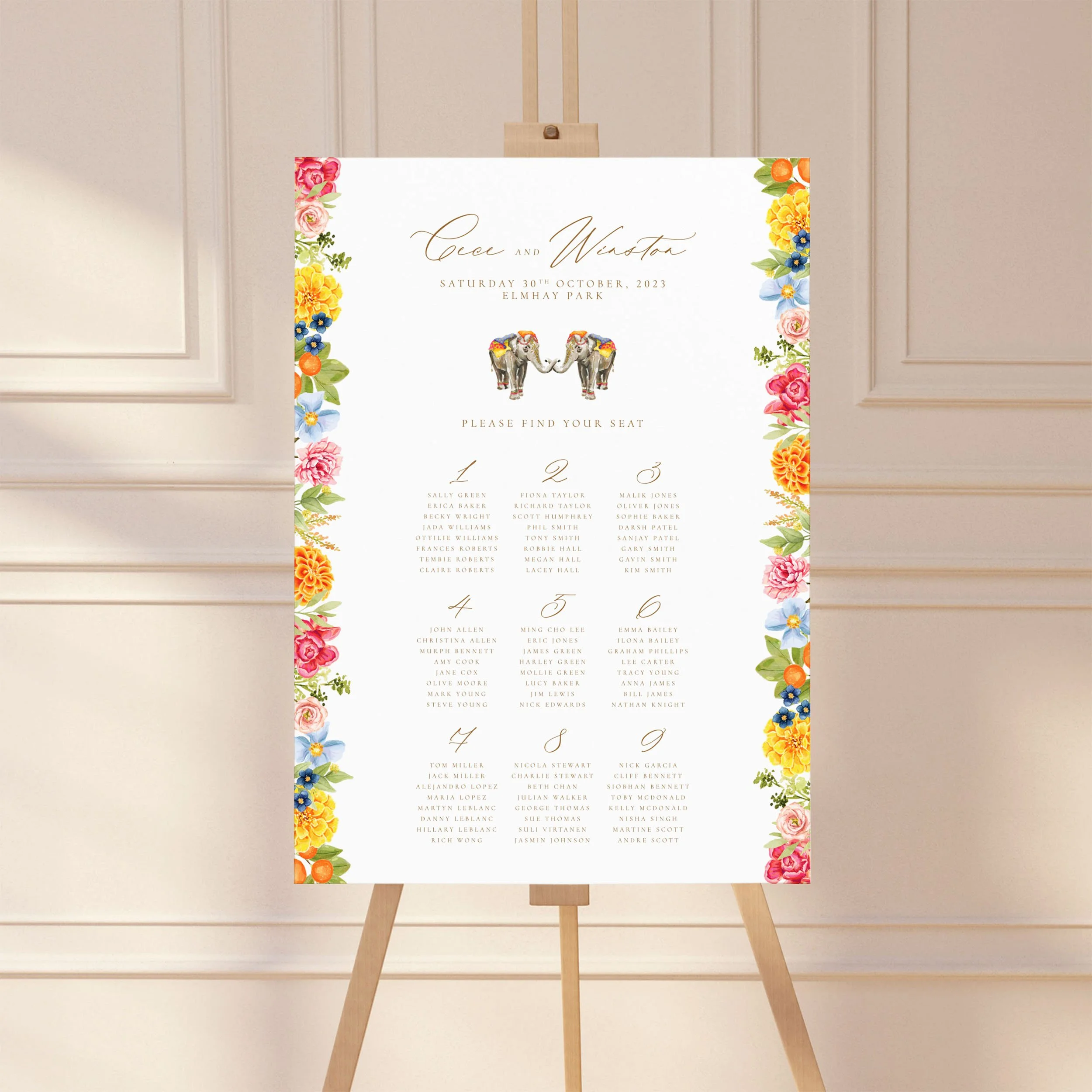 Vivid Elephant   Indian  