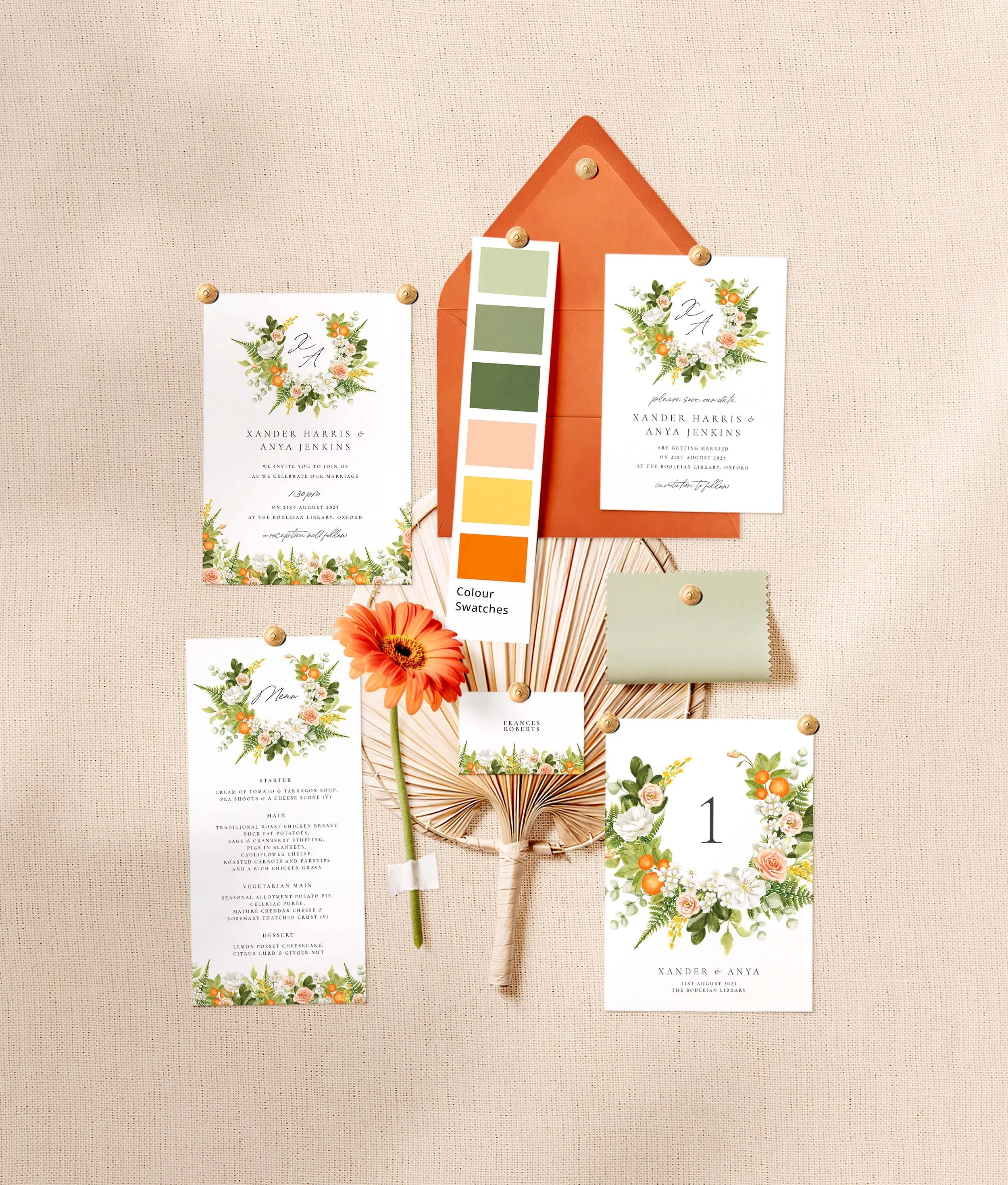 Zesty   Floral, Mediterranean  