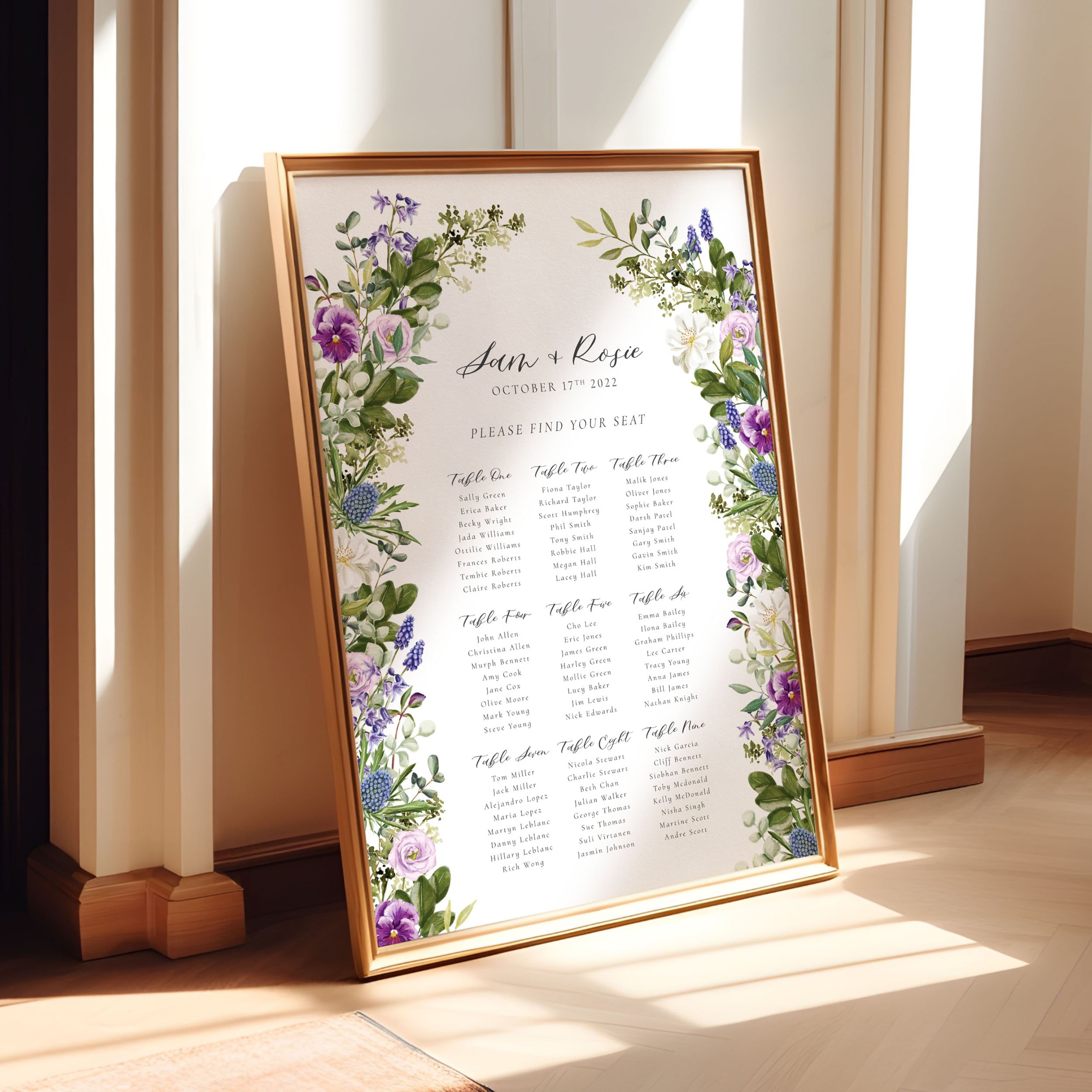 Ultra Violet   Floral  