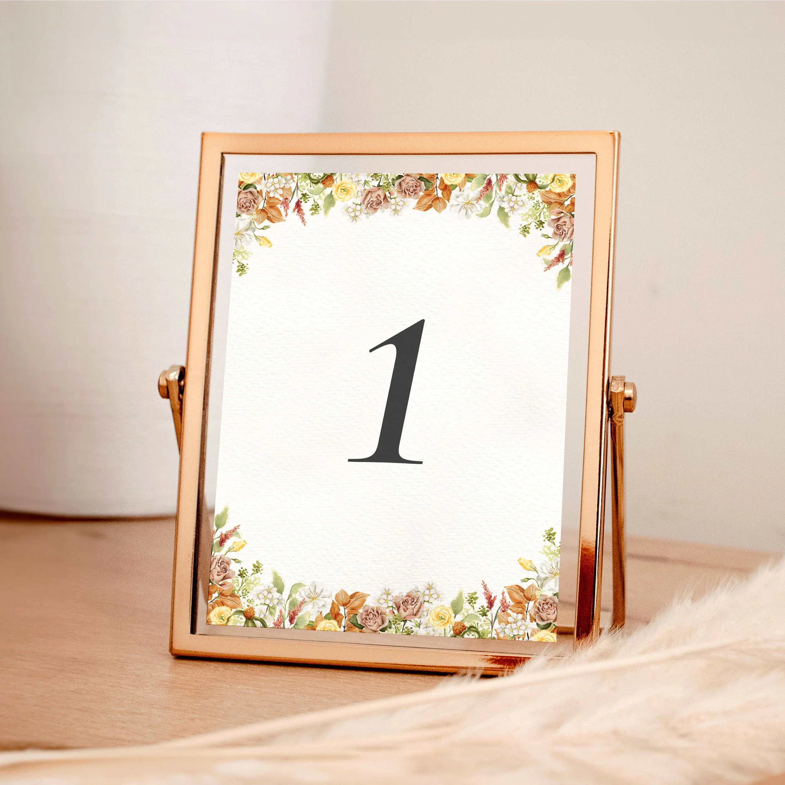 October   Autumn, Floral  