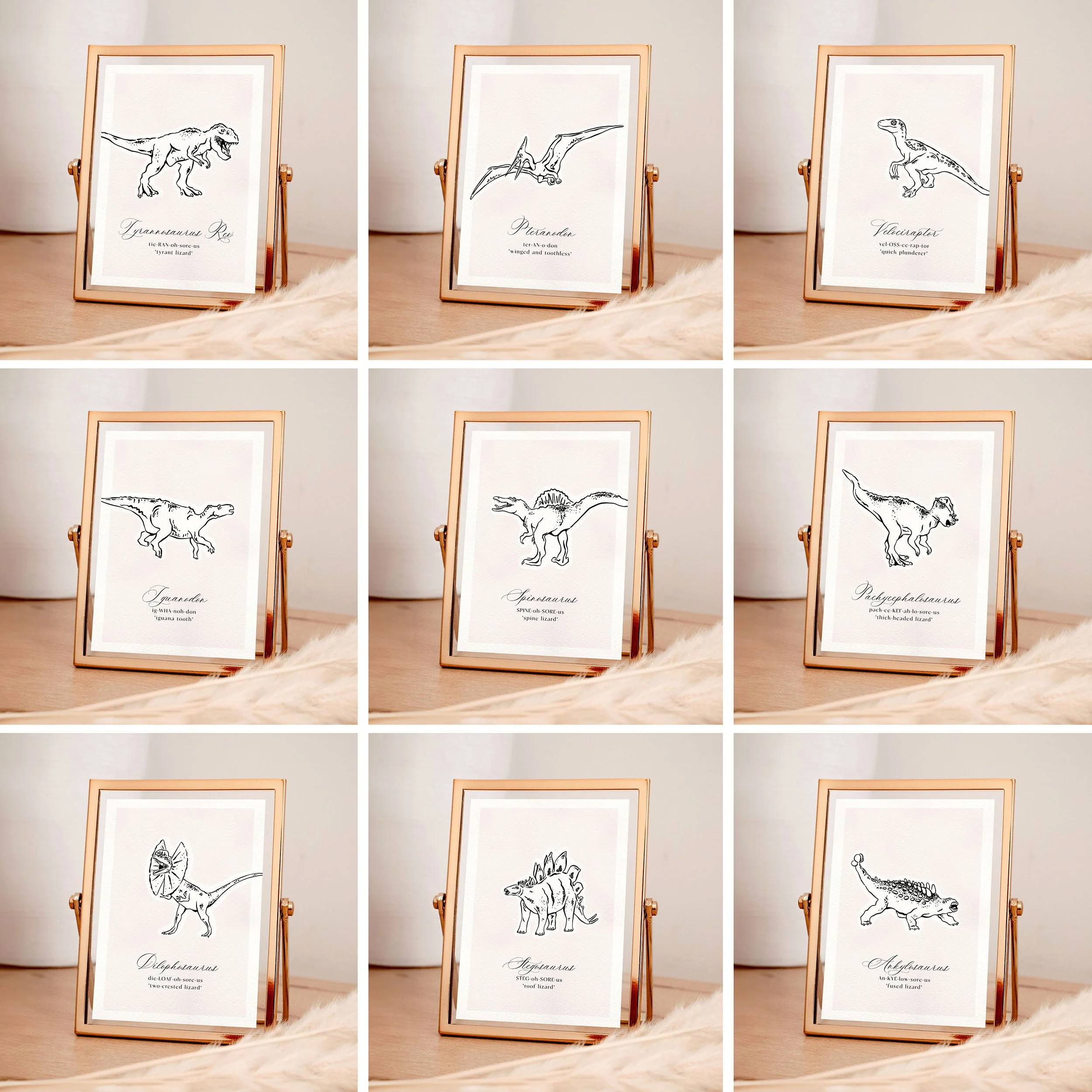 Classic Jurassic   Dinosaurs  