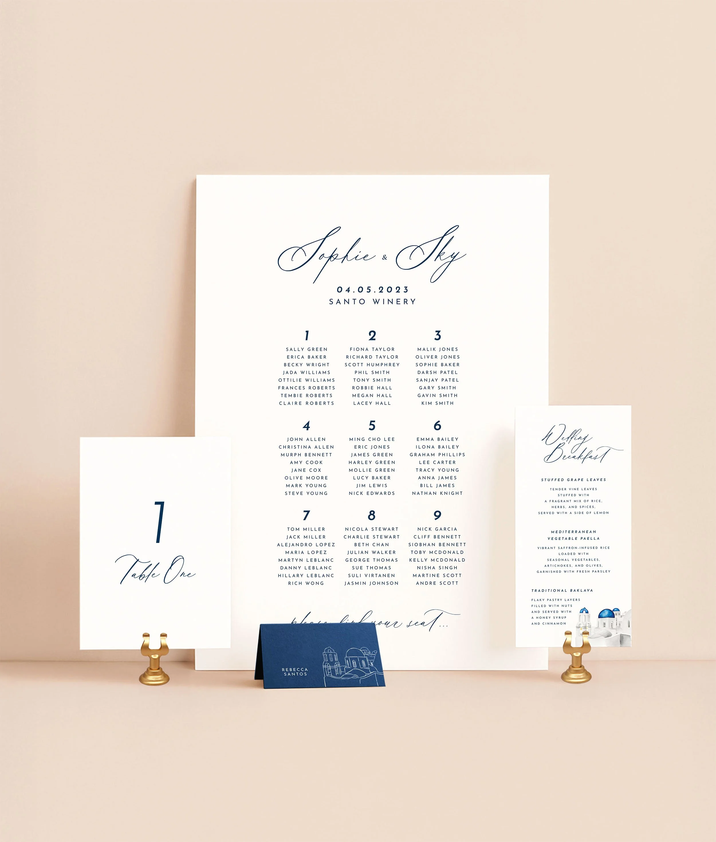 Santorini Classic   Mediterranean  