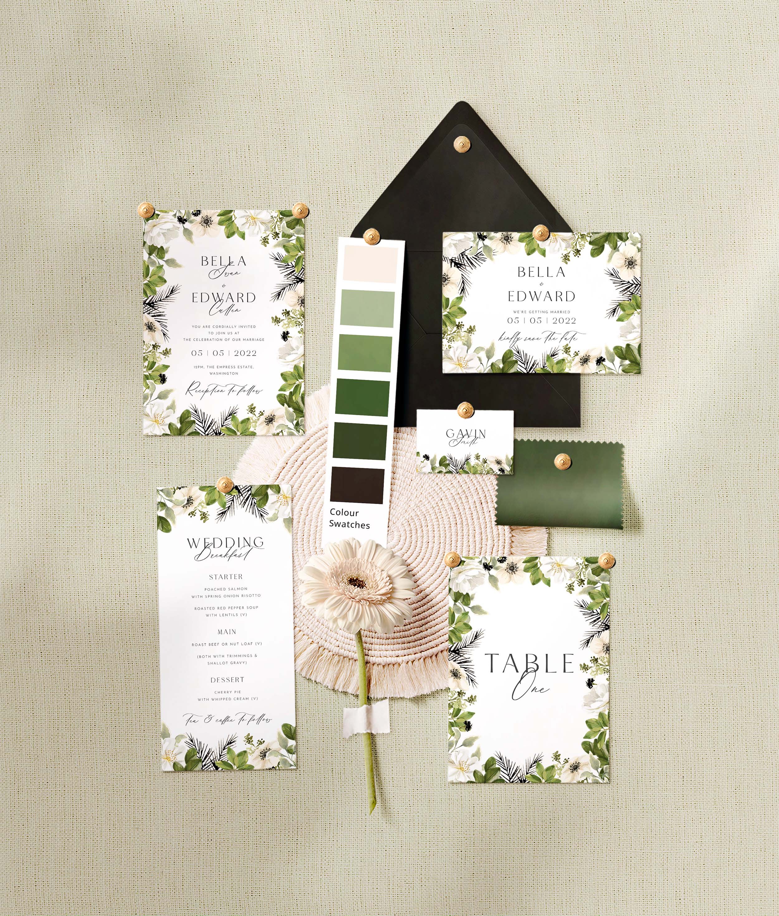 Elegance   Botanical, Winter  