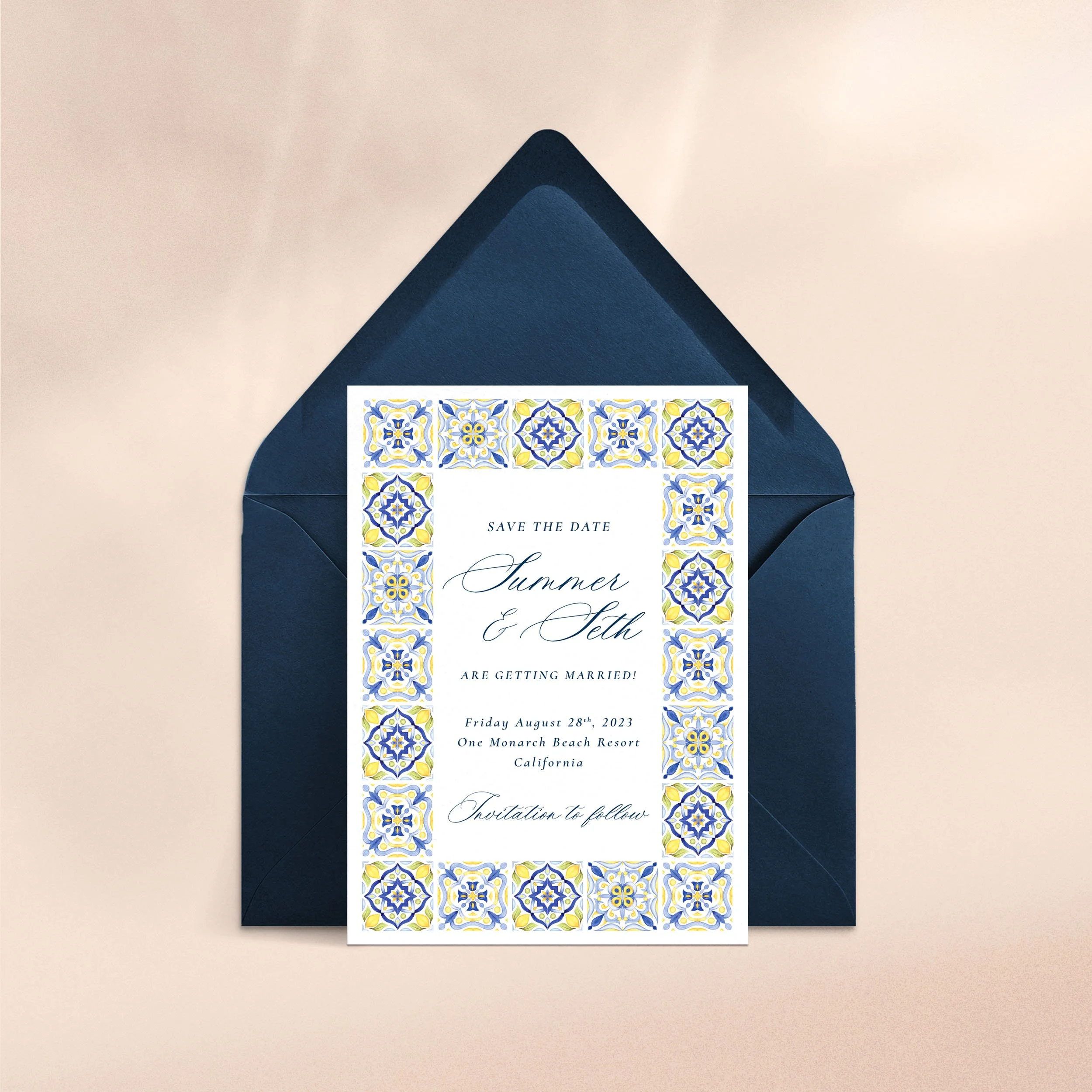 Amalfi - Save the Date   Mediterranean  