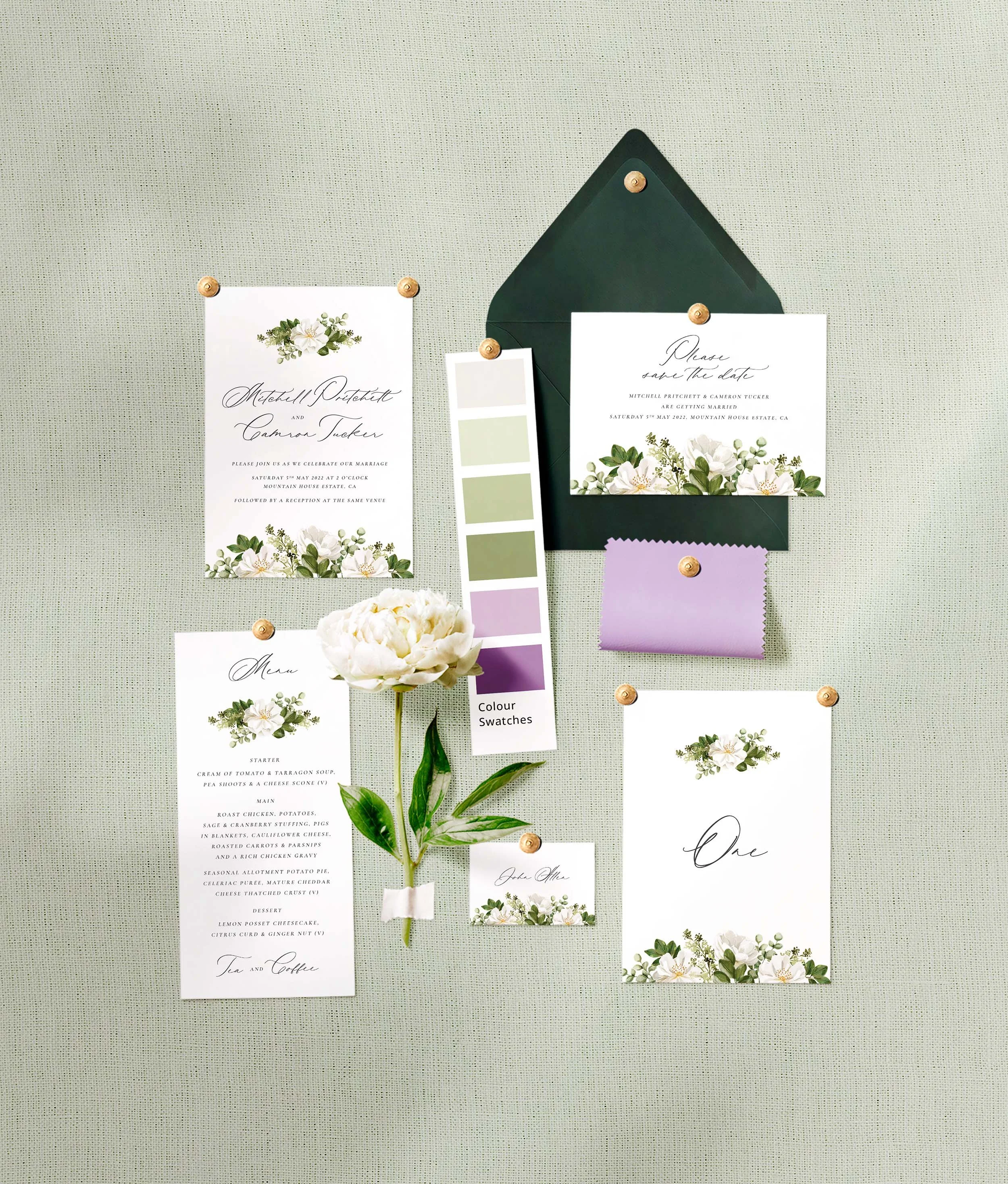 Ivory Garden   Botanical, Floral  