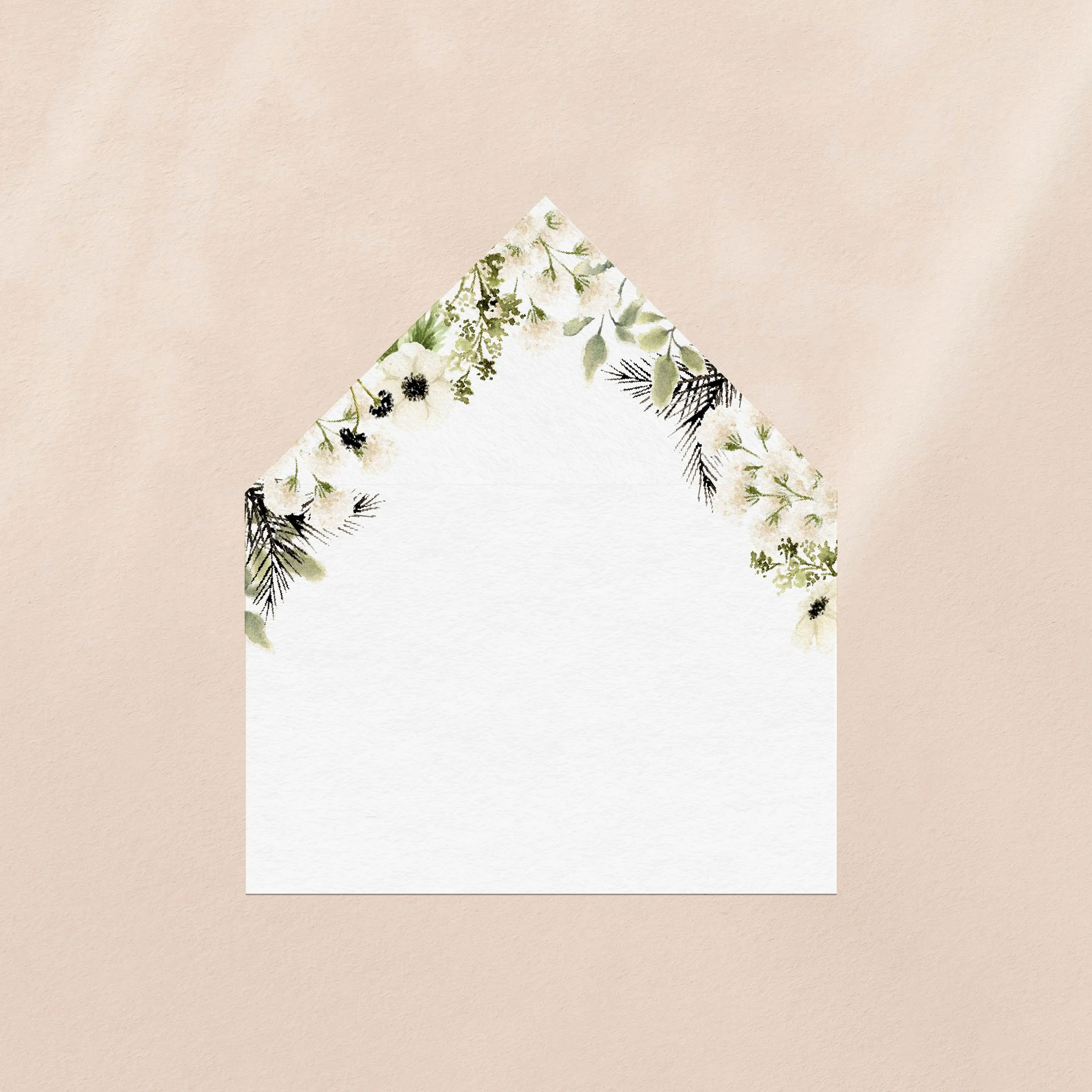 Midnight   Botanical, Floral, Winter  