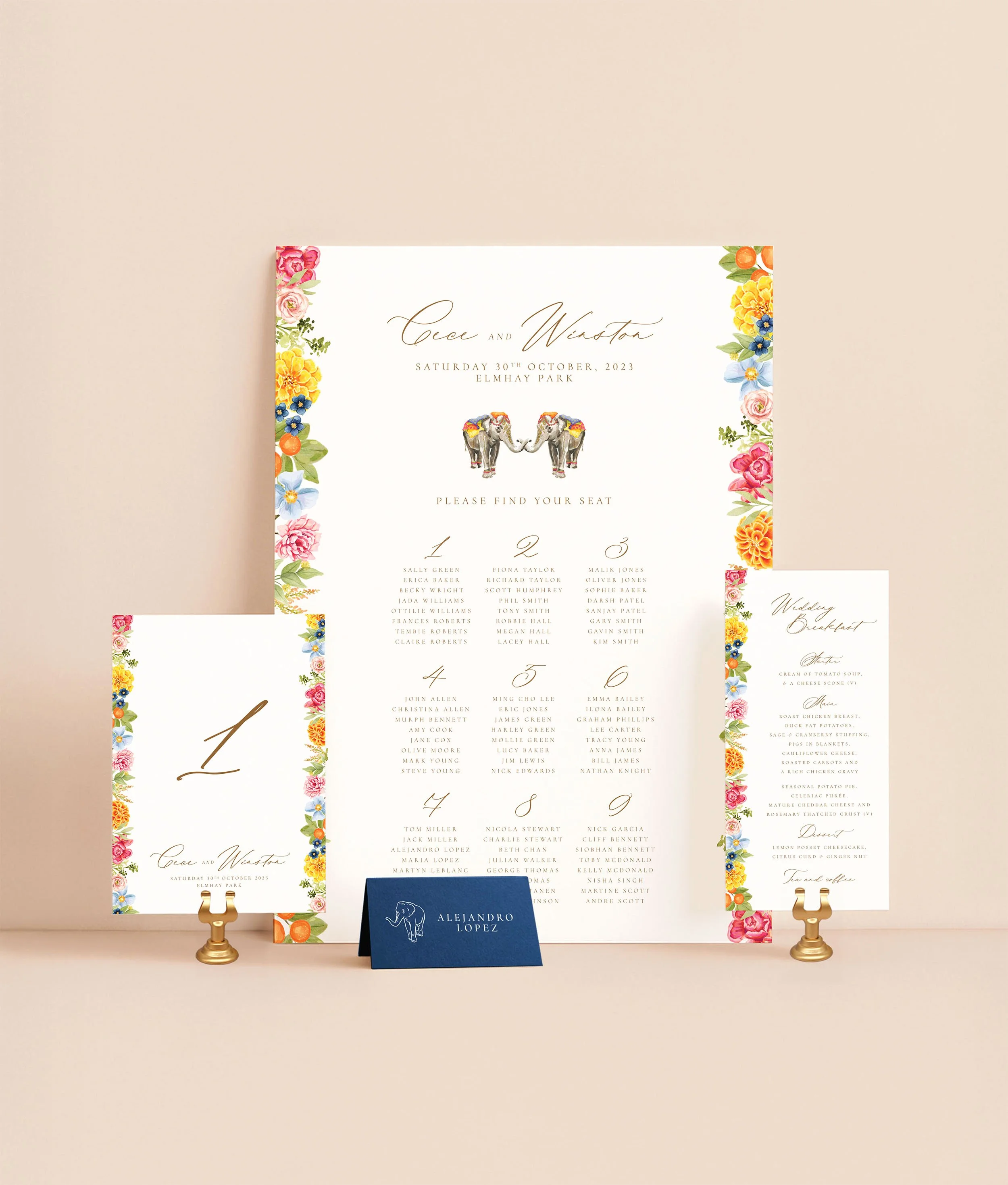 Vivid Elephant   Indian  