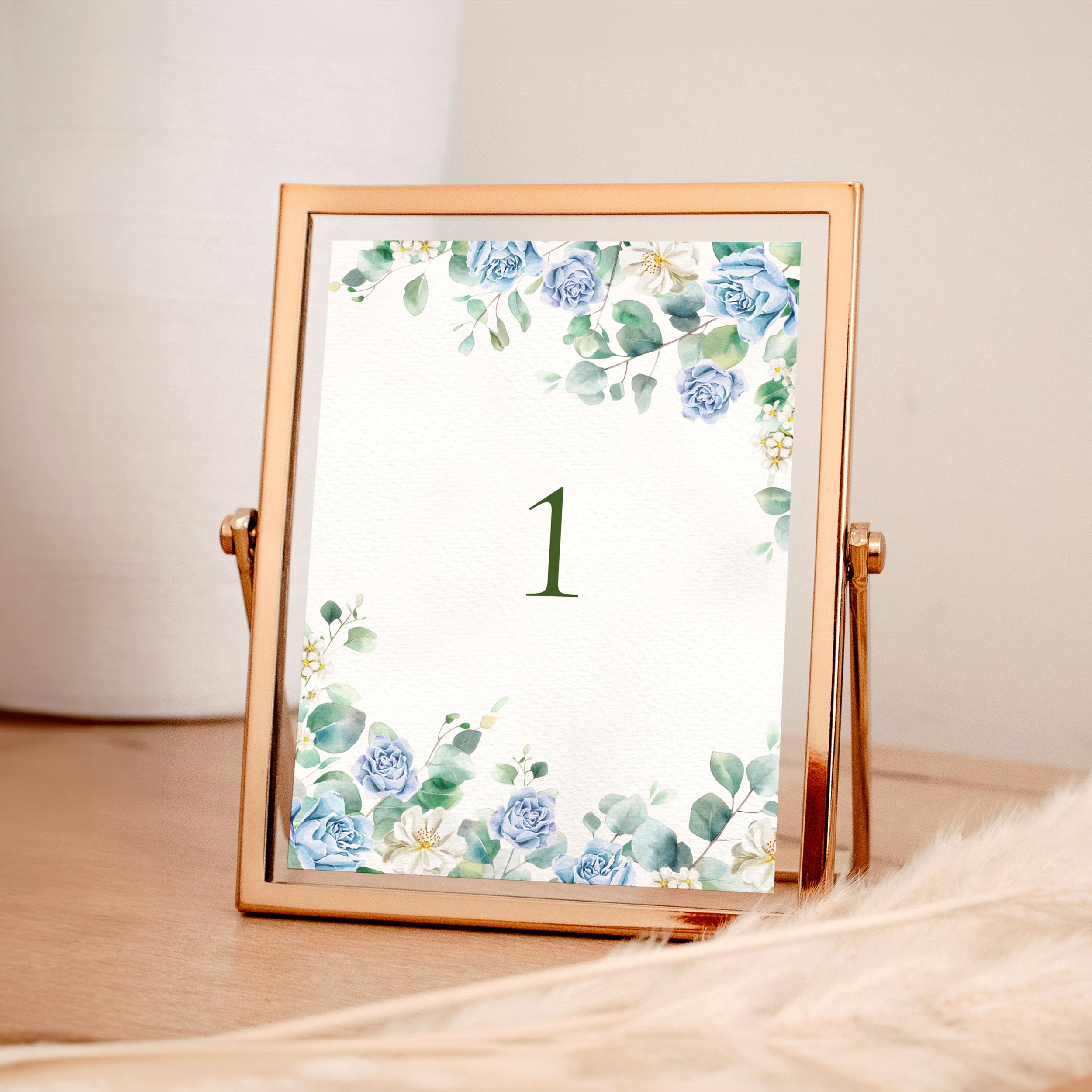 Something Blue   Floral  