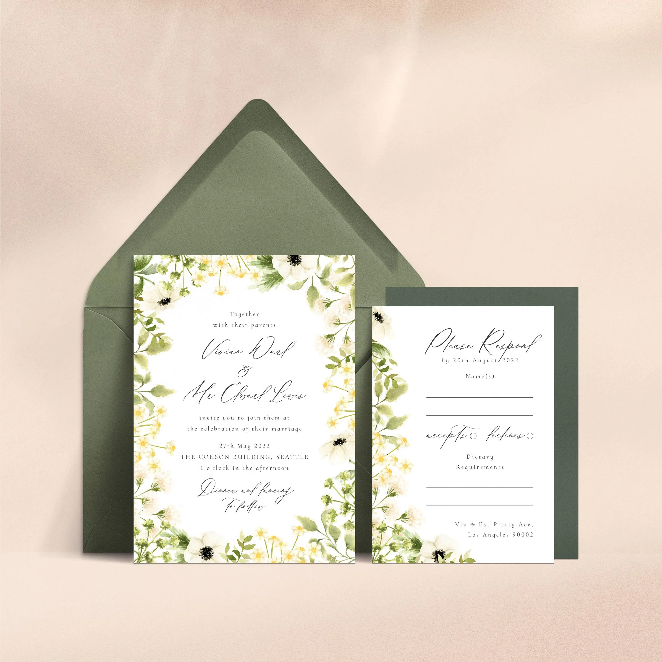 Meadow   Botanical, Floral  