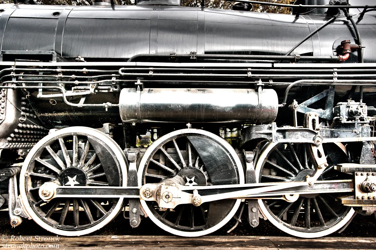   No. 9 / Southern Pacific No. 2472 (SP247281211HDR) 
 I like trains &ndash;especially steam engines. I have photographed S.P. No. 2472 many times when it travels the short but scenic route along Niles Canyon Road in Alameda County. Here, I focused 