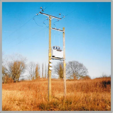 The Lagoon island is exactly where this electricity post stood.