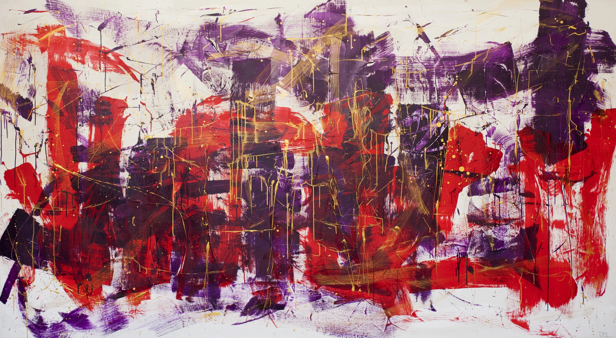 shakti | acrylic on canvas 60” x 108” | 2014