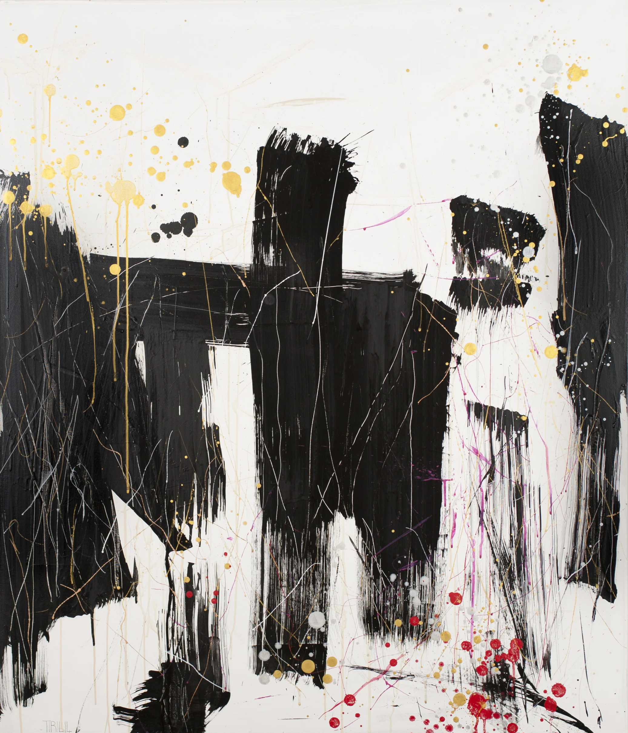 chaldean tenet | acrylic on canvas 42” x 36” | 2014