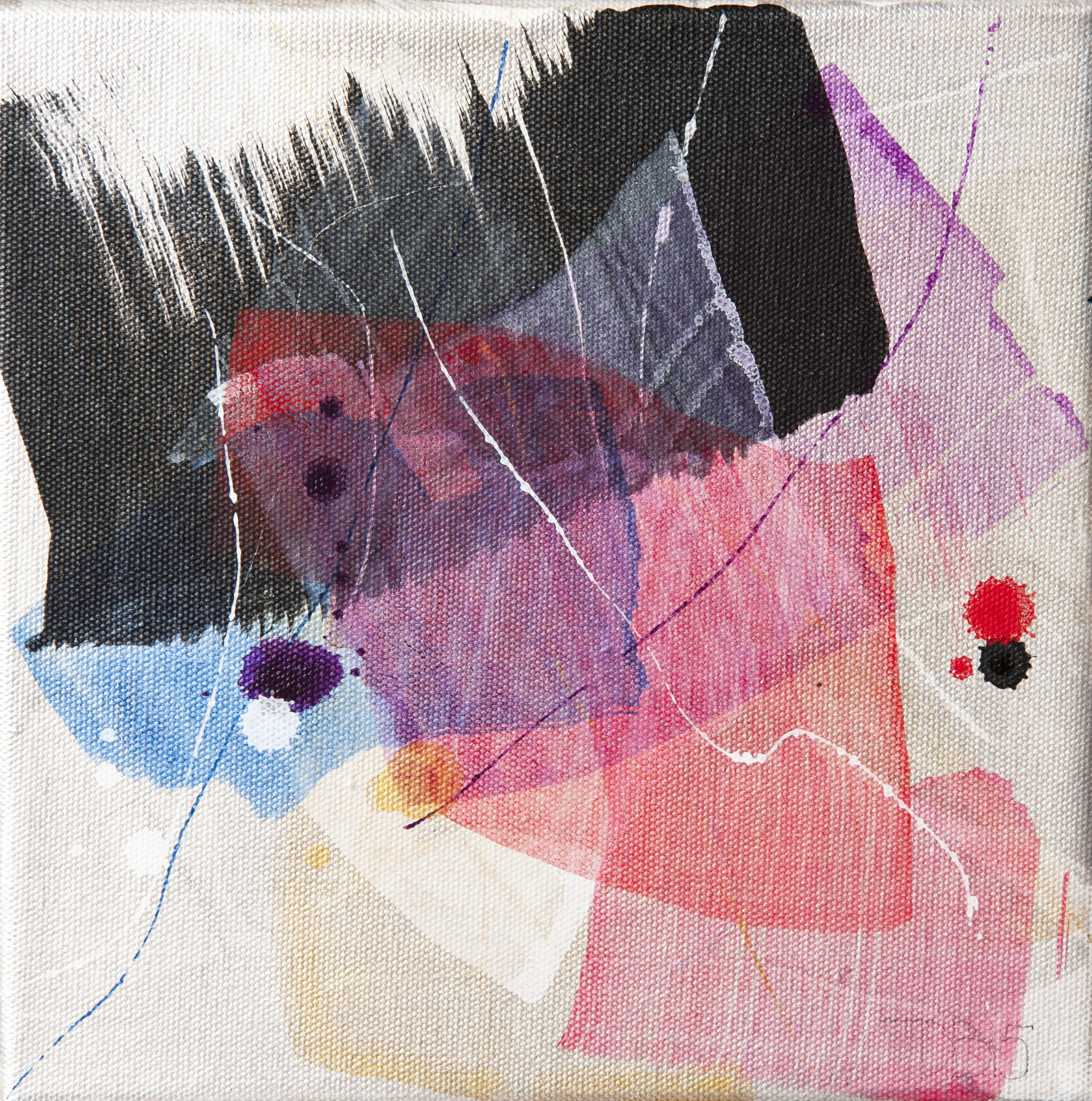 inner notes 2 | 9" x 9" | acrylic on canvas