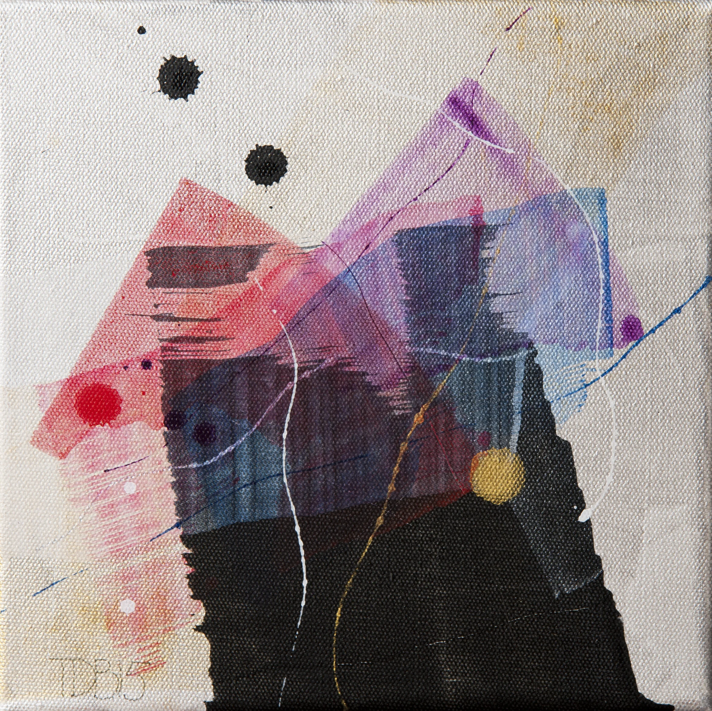 inner notes 4 | 9" x 9" | acrylic on canvas