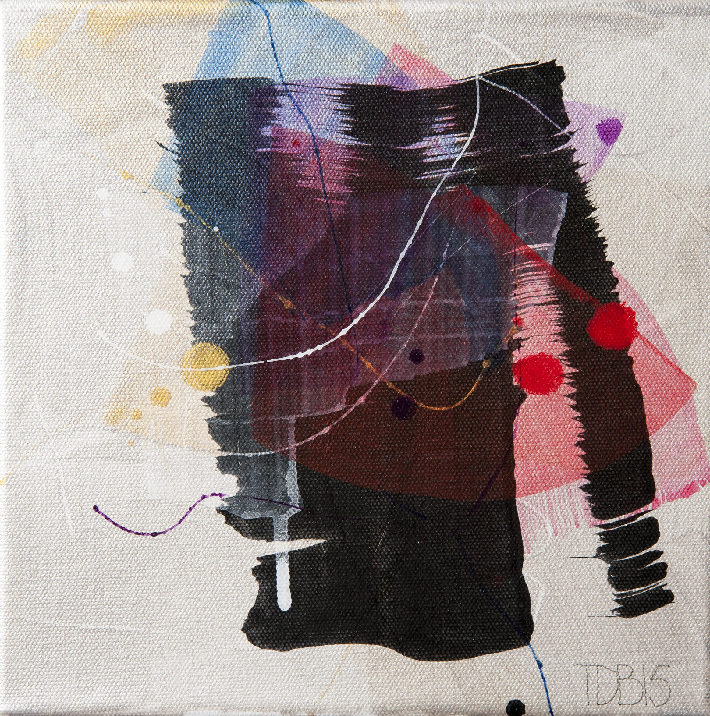 inner notes 1 | 9" x 9" | acrylic on canvas