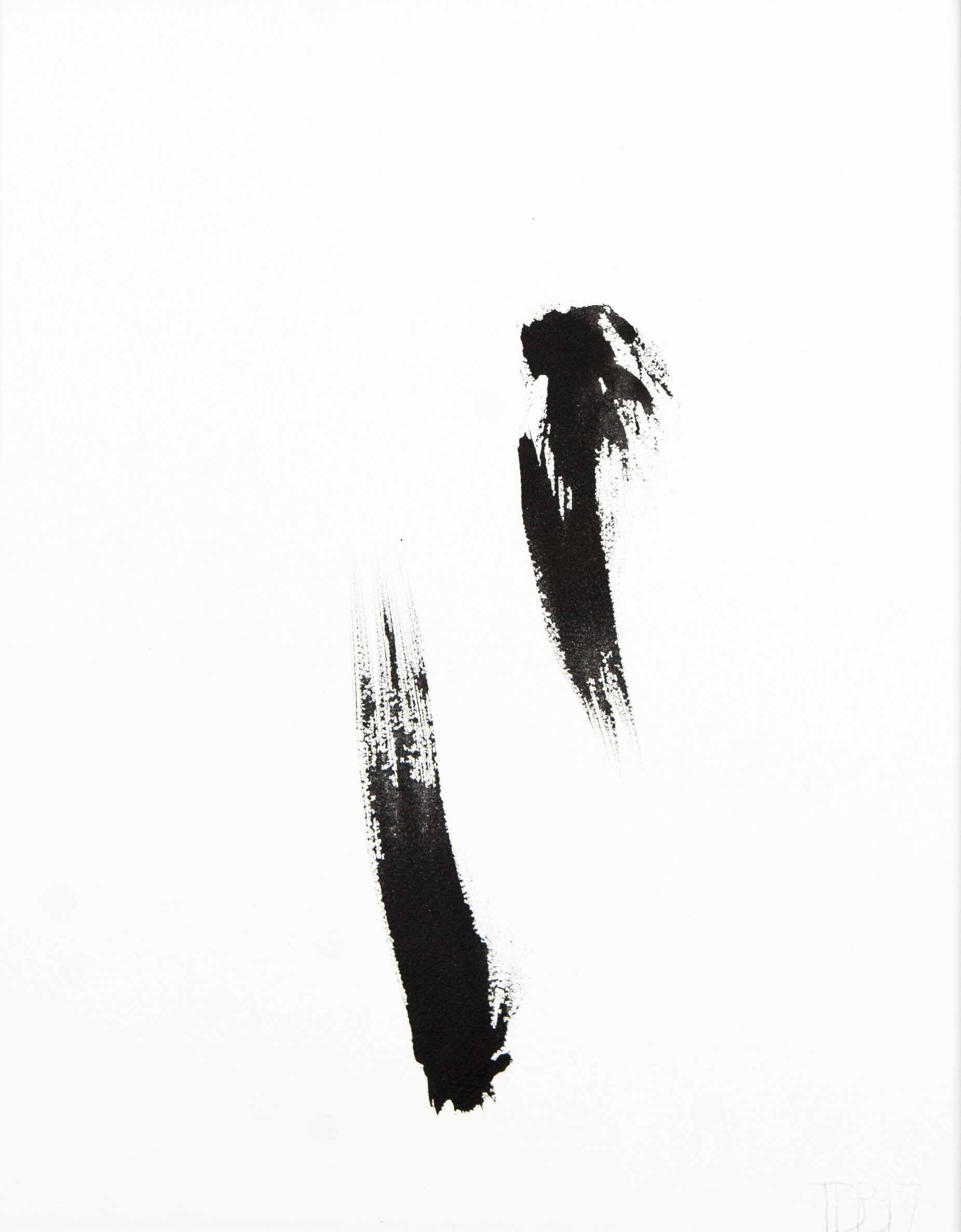 untitled | sumi 16" x 20" | 2018 | SOLD