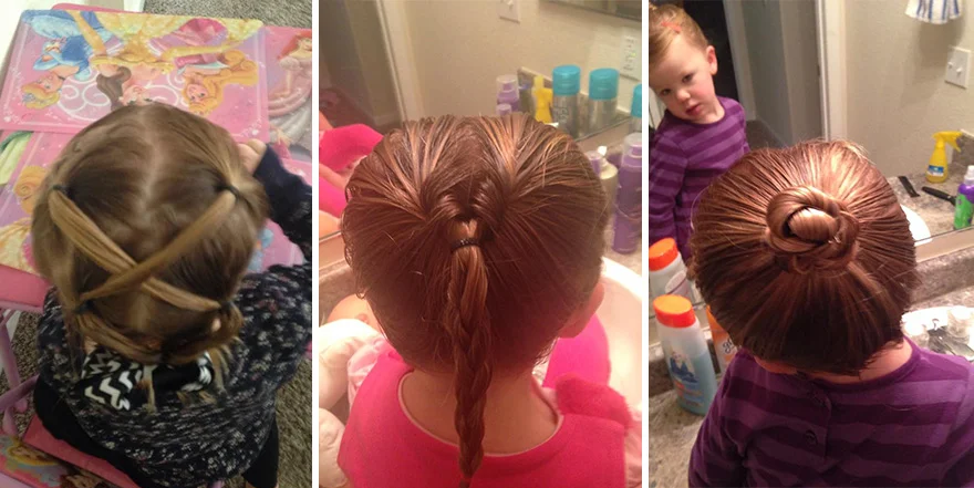 Single Dad Attends Cosmetology School, Just For His 3 Year Old Daughter!