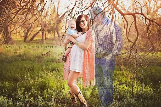 Dad Who Died Before Meeting His Only Baby Photoshopped Into First Family Photo