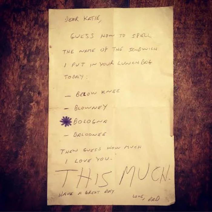 Sweet Lunchbox Note From Dad Still Hangs on 31-Year-Old’s Fridge