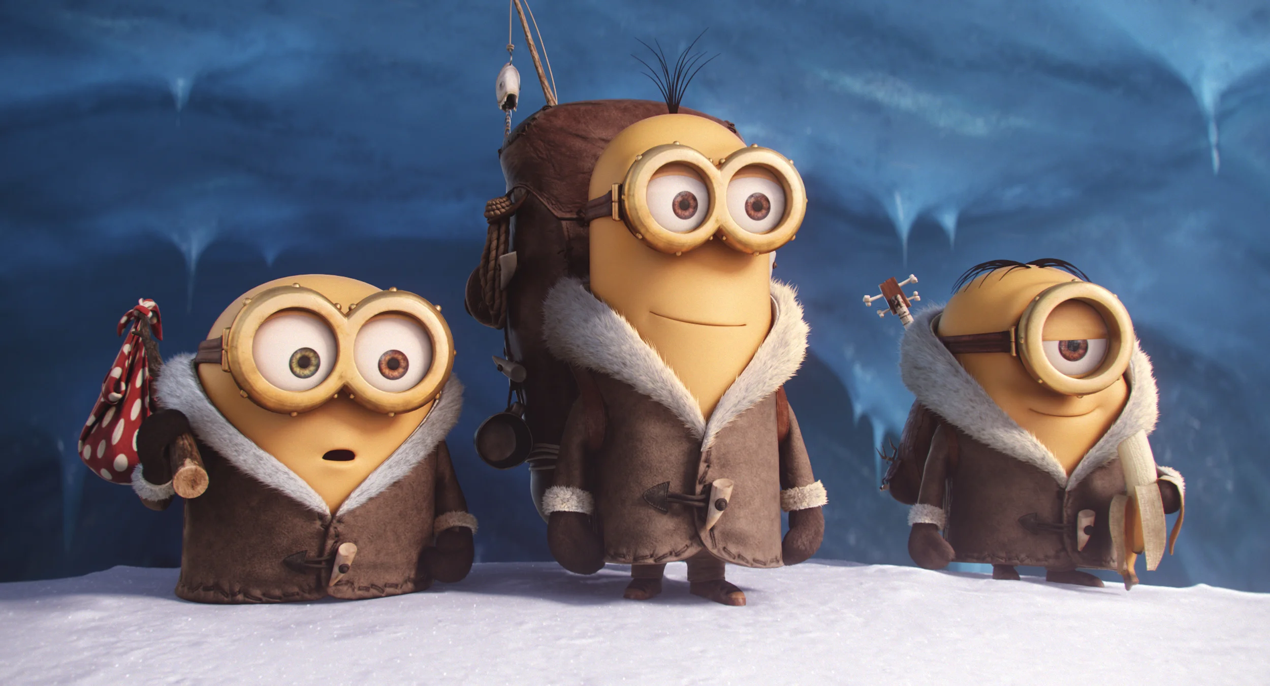 Dad Takes Son To See Minions Film, Dressed As A Giant Minion