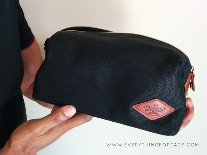  Gentlemen’s Hardware: Waxed Canvas Dopp Kit Review 