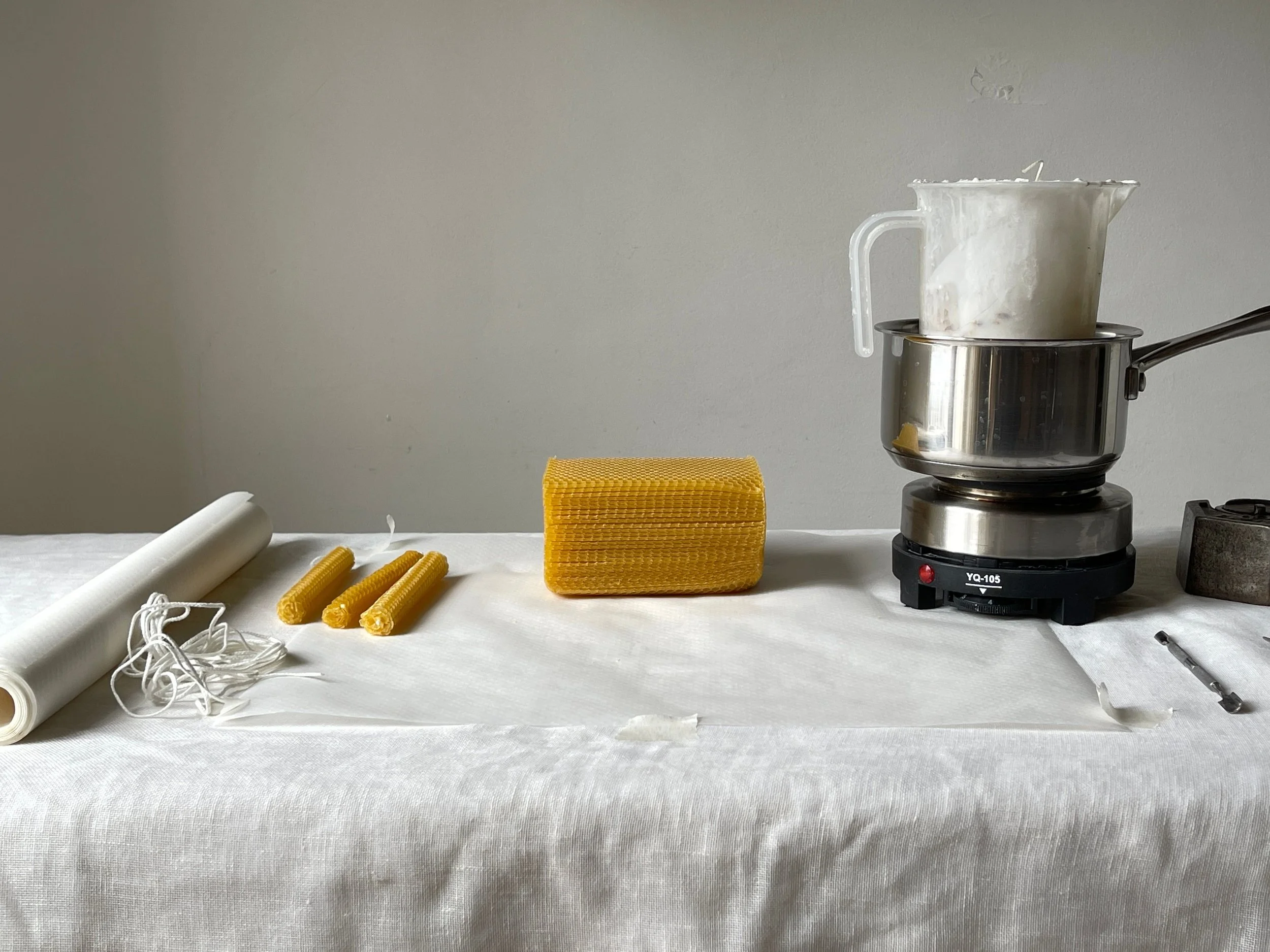Beeswax Candle Molds